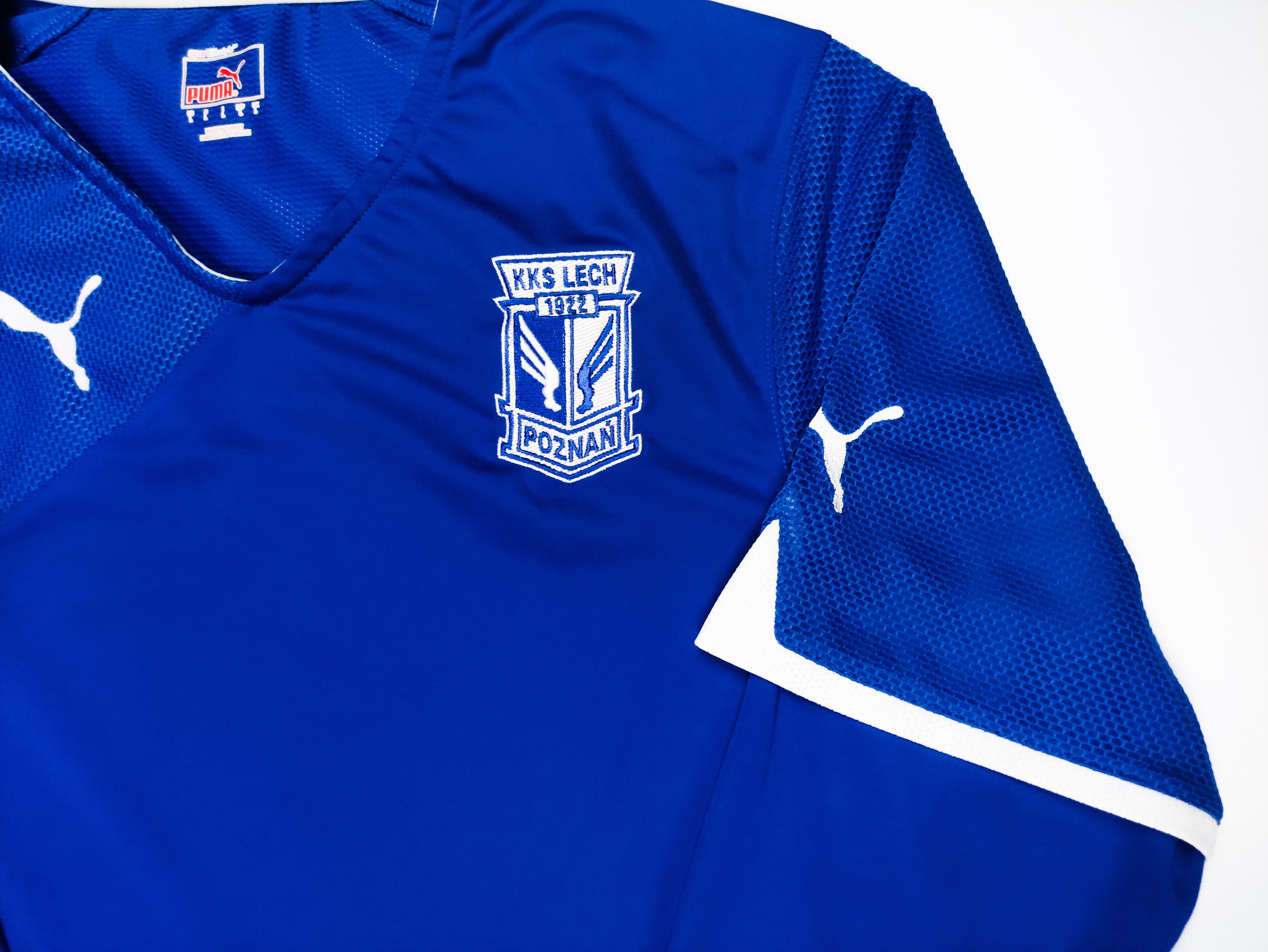 Puma Lech Poznań 2011 2012 Puma Home 2 Shirt Kit Jersey Poland Size US L / EU 52-54 / 3 - 6 Thumbnail