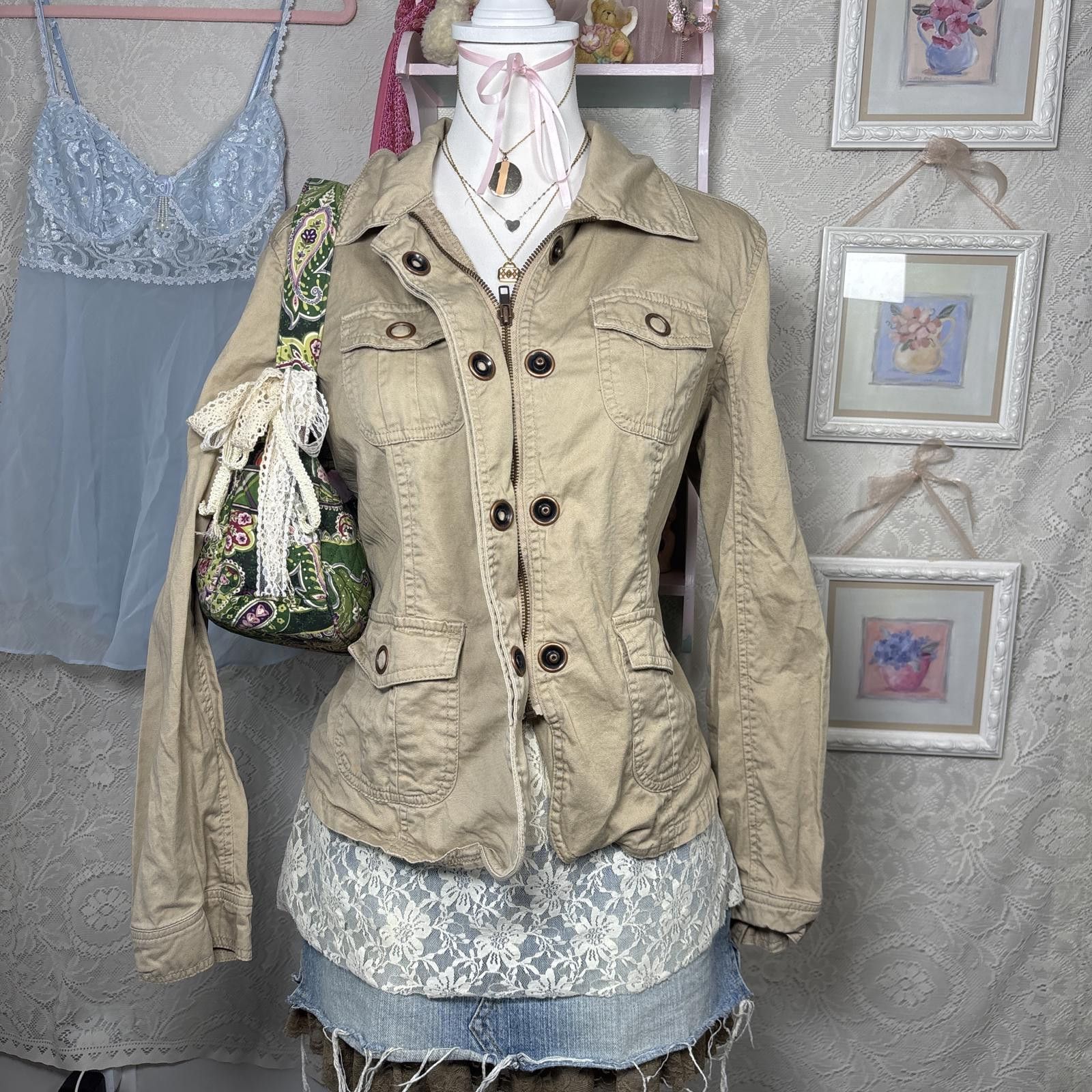 Other y2k vintage layering fitted jacket Size M / US 6-8 / IT 42-44 - 1 Thumbnail