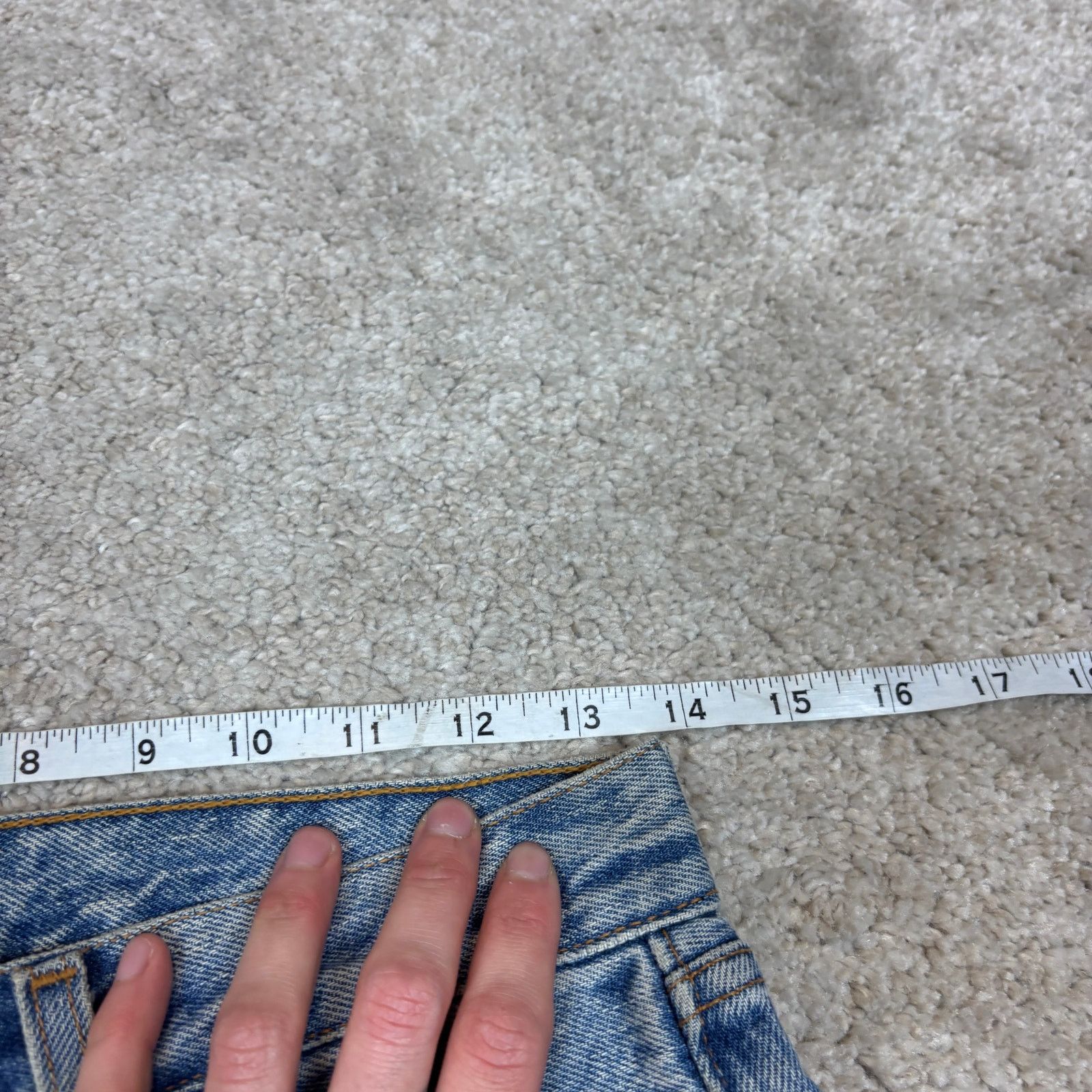 Levi's × Vintage Vintage 90s Levi's 501 Raw Hem Straight Jeans 28x32 USA Size US 28 / EU 44 - 5 Thumbnail