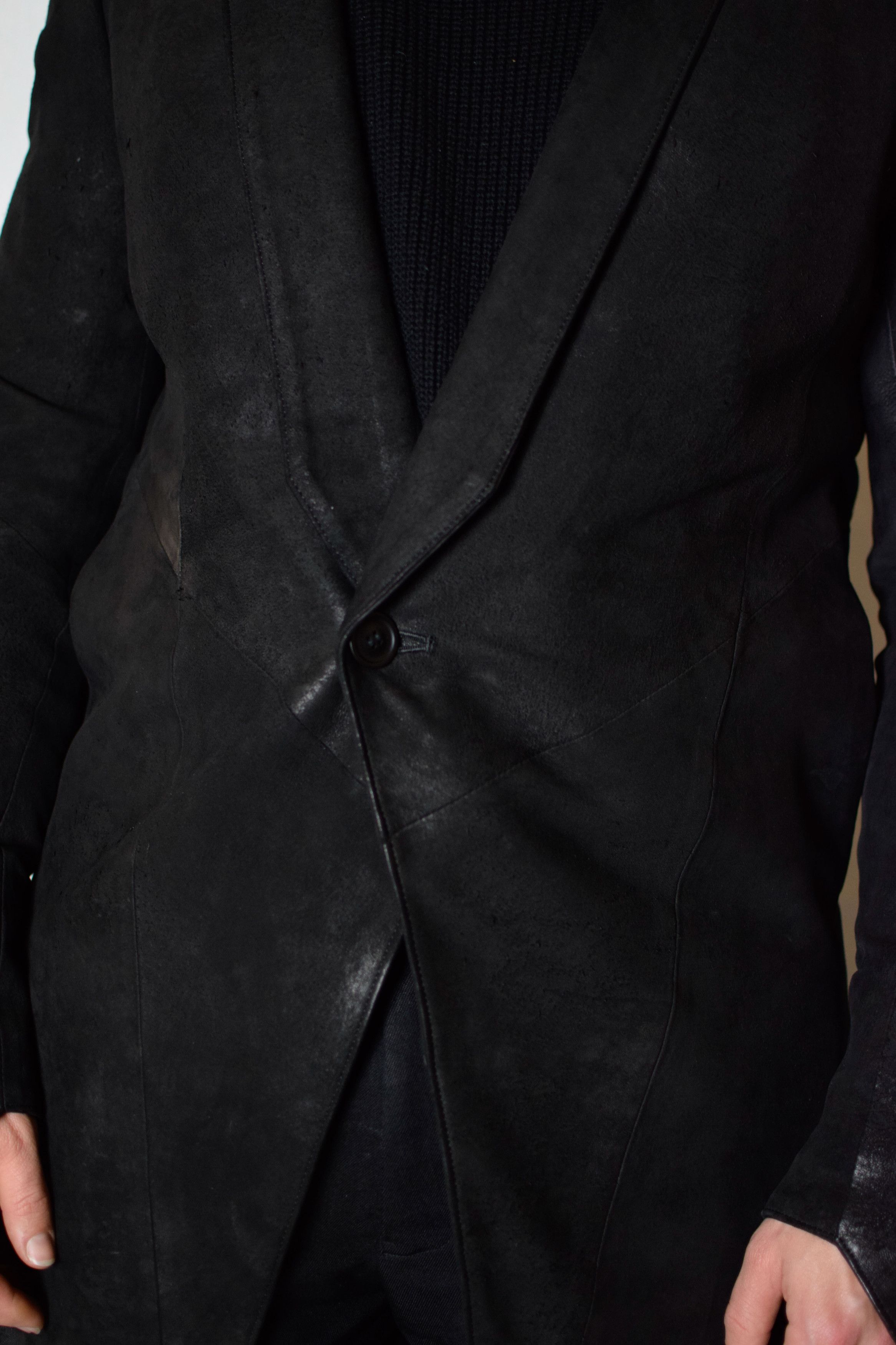 Julius Julius SS15 Prism Leather Blazer - 497JAM8 Size US L / EU 52-54 / 3 - 8 Thumbnail