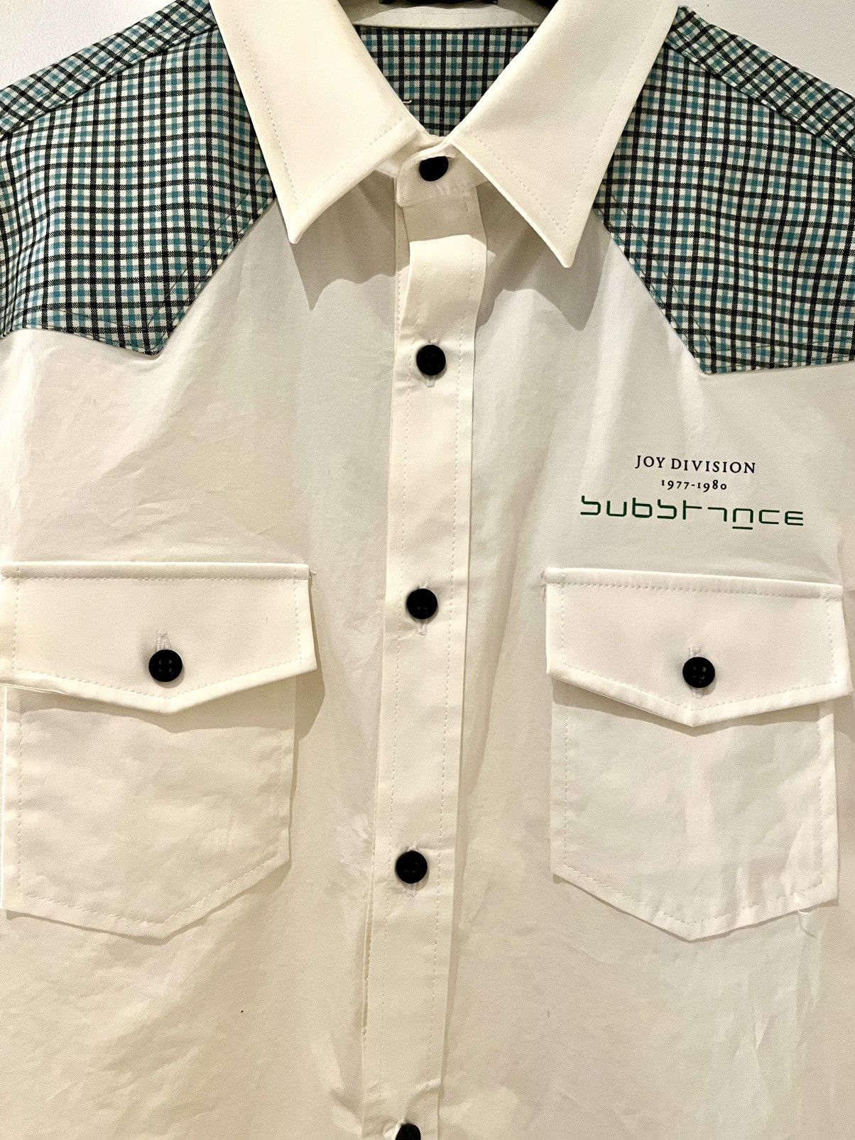 Raf Simons Raf Simons SS18 Joy Division Subastance Western Shirt Size US M / EU 48-50 / 2 - 2 Thumbnail