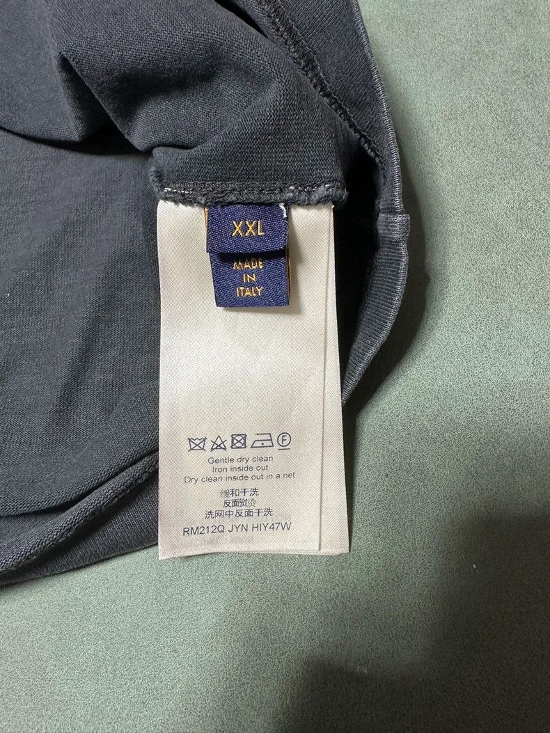 Louis Vuitton Louis Vuitton FW22 reverse logo back instructions black sho Size US XXL / EU 58 / 5 - 5 Thumbnail