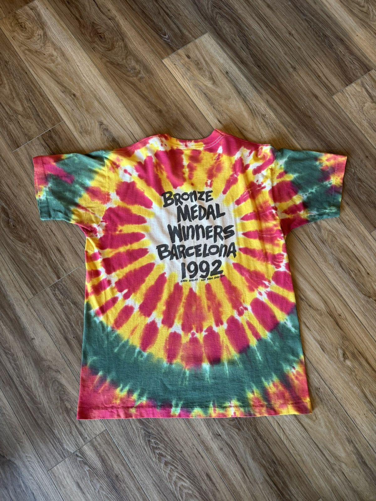 Grateful Dead 1992 Grateful Dead Lithuania Basketball Team Tie-dye shirt Size US XL / EU 56 / 4 - 3 Thumbnail