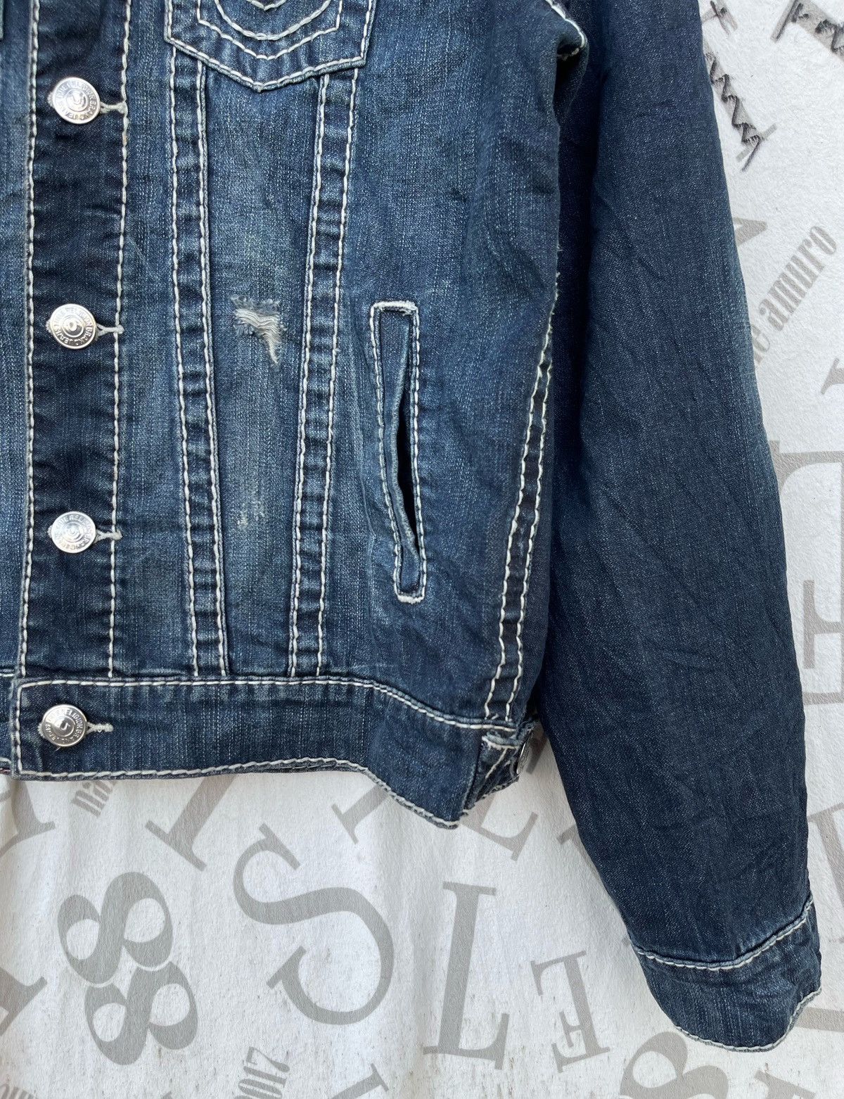 True Religion 🔥True Religion Graffiti Trucker Jacket Size US S / EU 44-46 / 1 - 10 Thumbnail