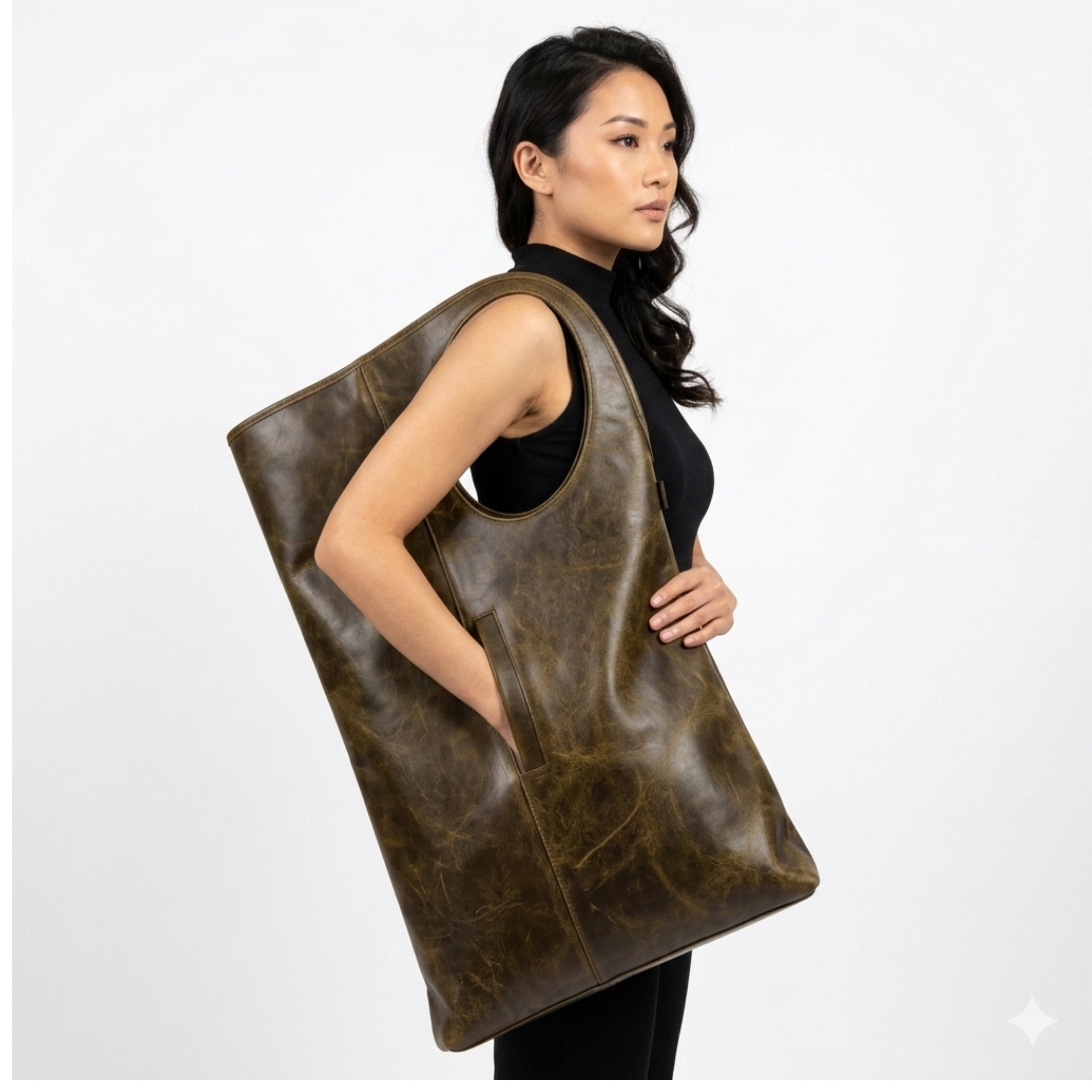 Other Infinity Body Bag | Avant-Garde Oversized Leather Size ONE SIZE - 1 Thumbnail