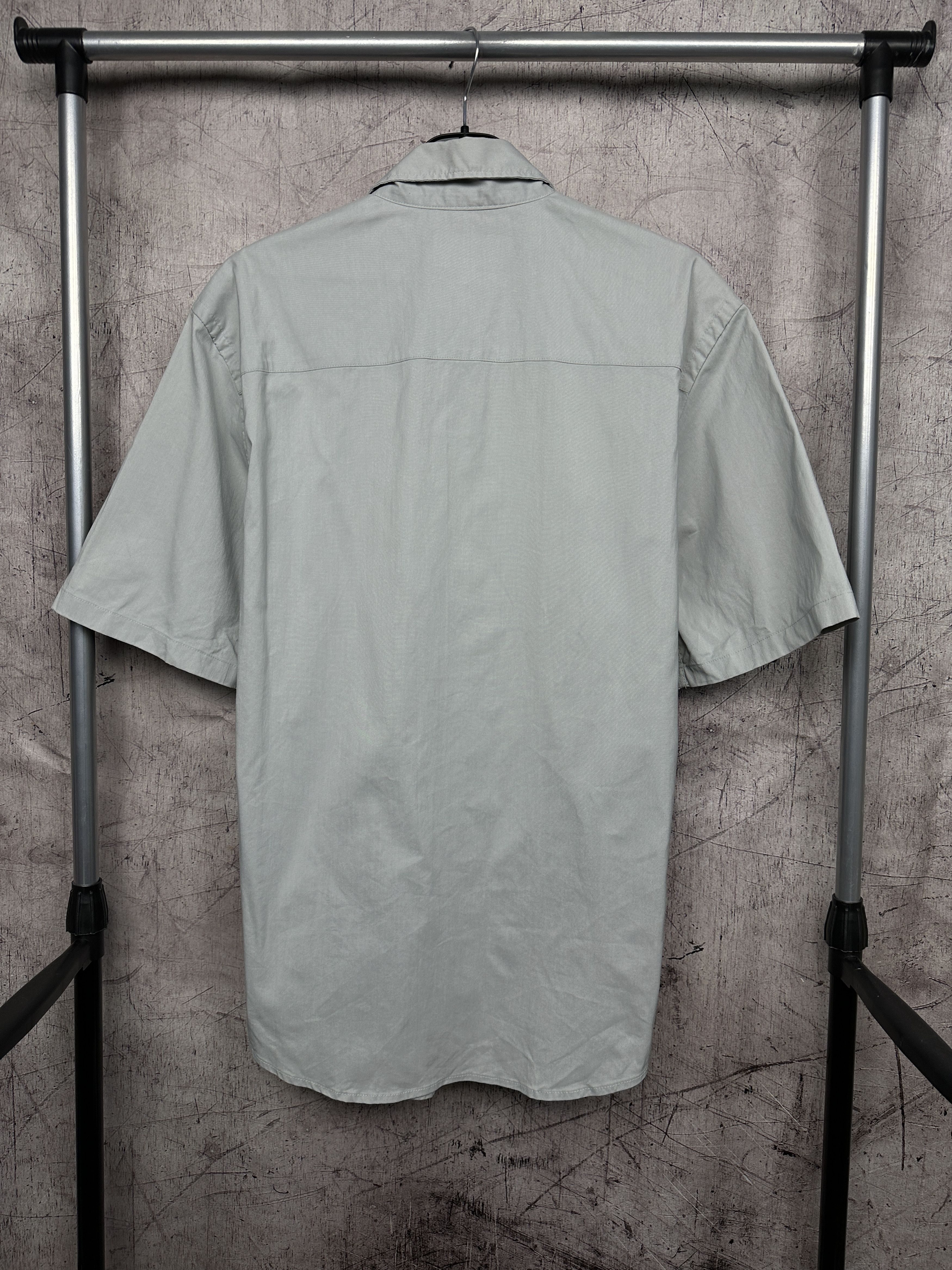 Armani Armani Jeans 90s Vintage Mens Short Sleeve Shirt Size US L / EU 52-54 / 3 - 7 Thumbnail