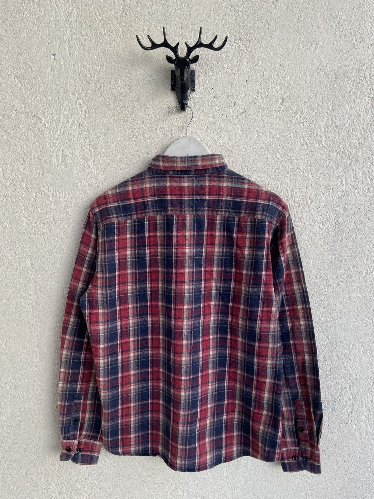 If Six Was Nine 00s Archive Japanese Plaid Flannel Y2K Hysteric Y’s Tornado Size US L / EU 52-54 / 3 - 8 Thumbnail