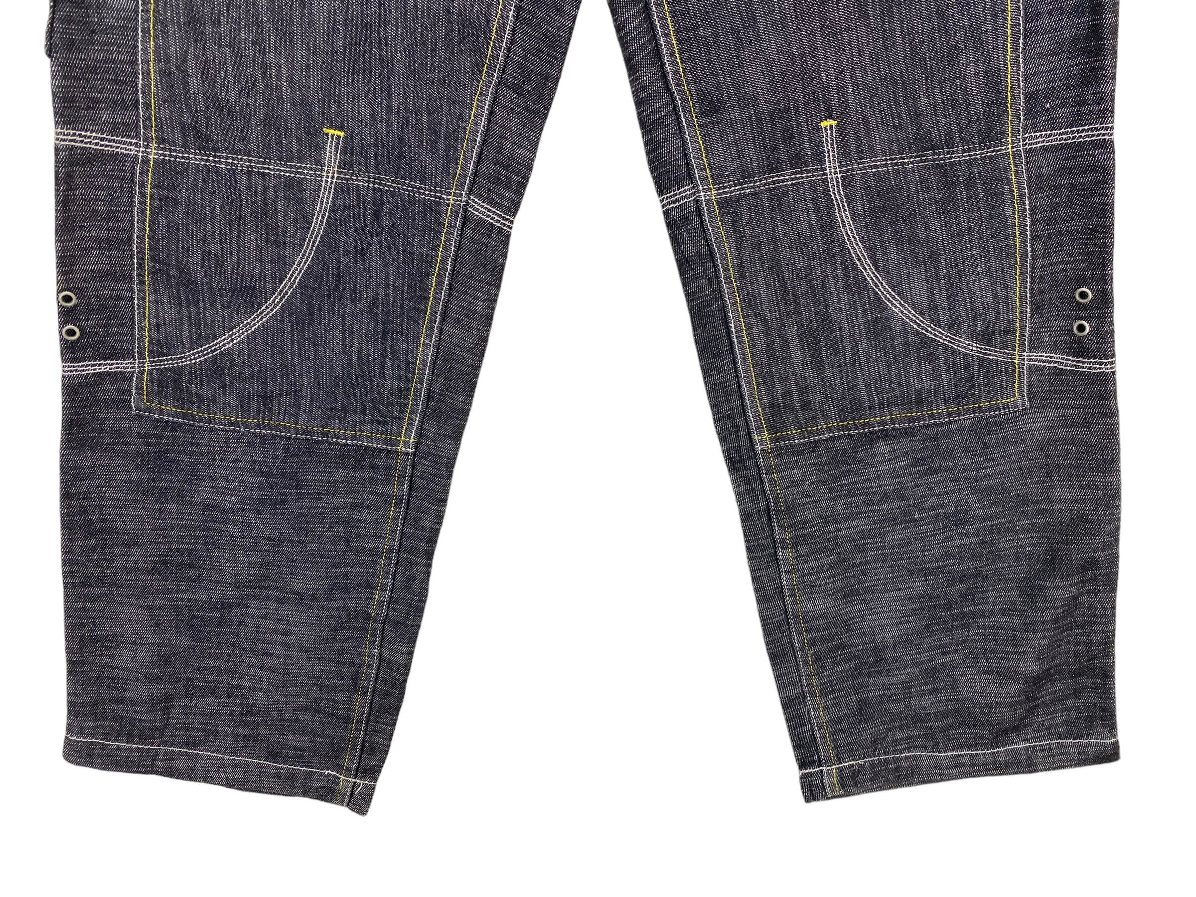 Japanese Brand Transer Carpenter Jeans Transer Hip Hop Skateboards Jeans Size US 29 - 5 Thumbnail
