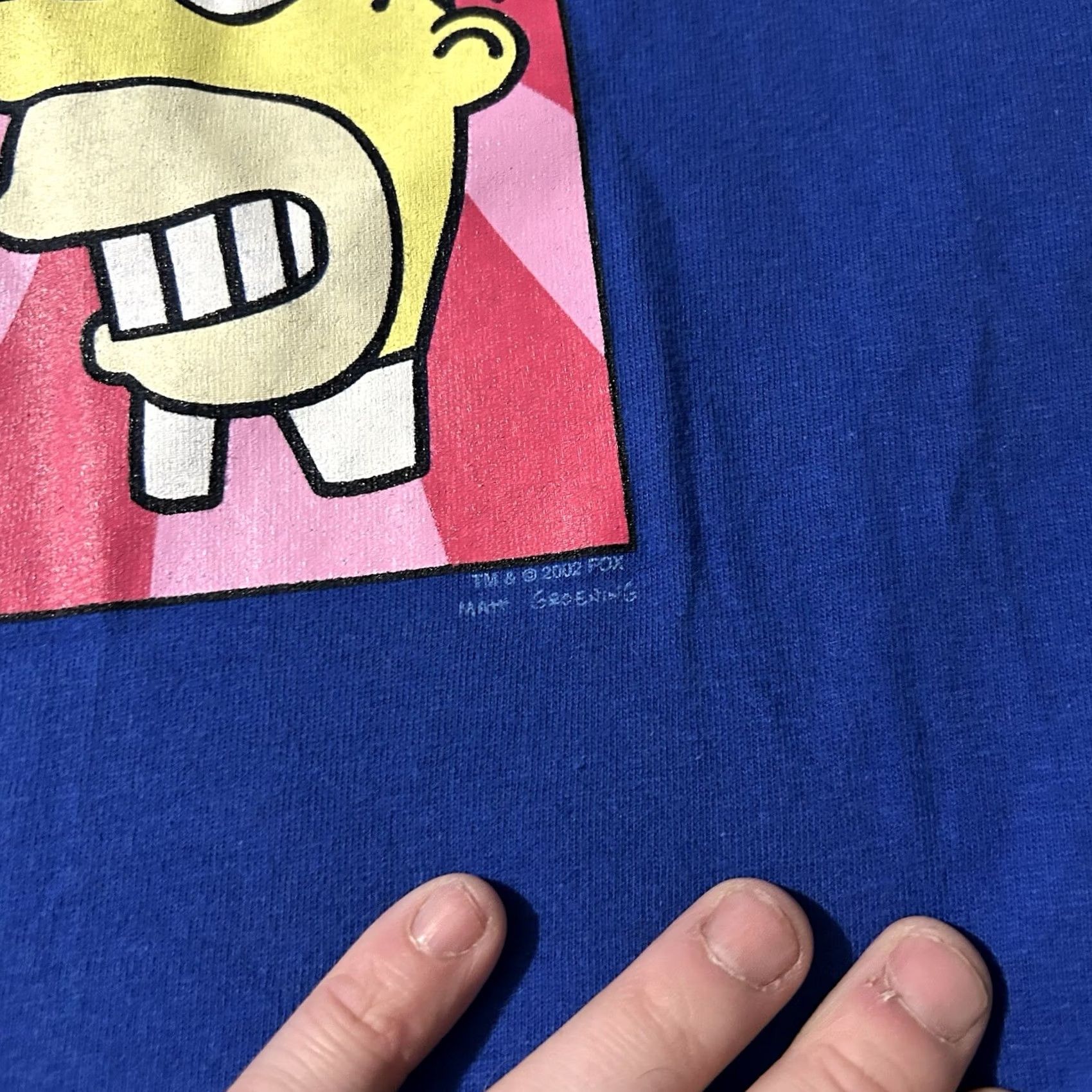 Changes VINTAGE Changes Homer Simpson Japan Shirt XL T-Shirt Blue Men Size XL Fits Smaller Y2K Size US XL / EU 56 / 4 - 2 Thumbnail