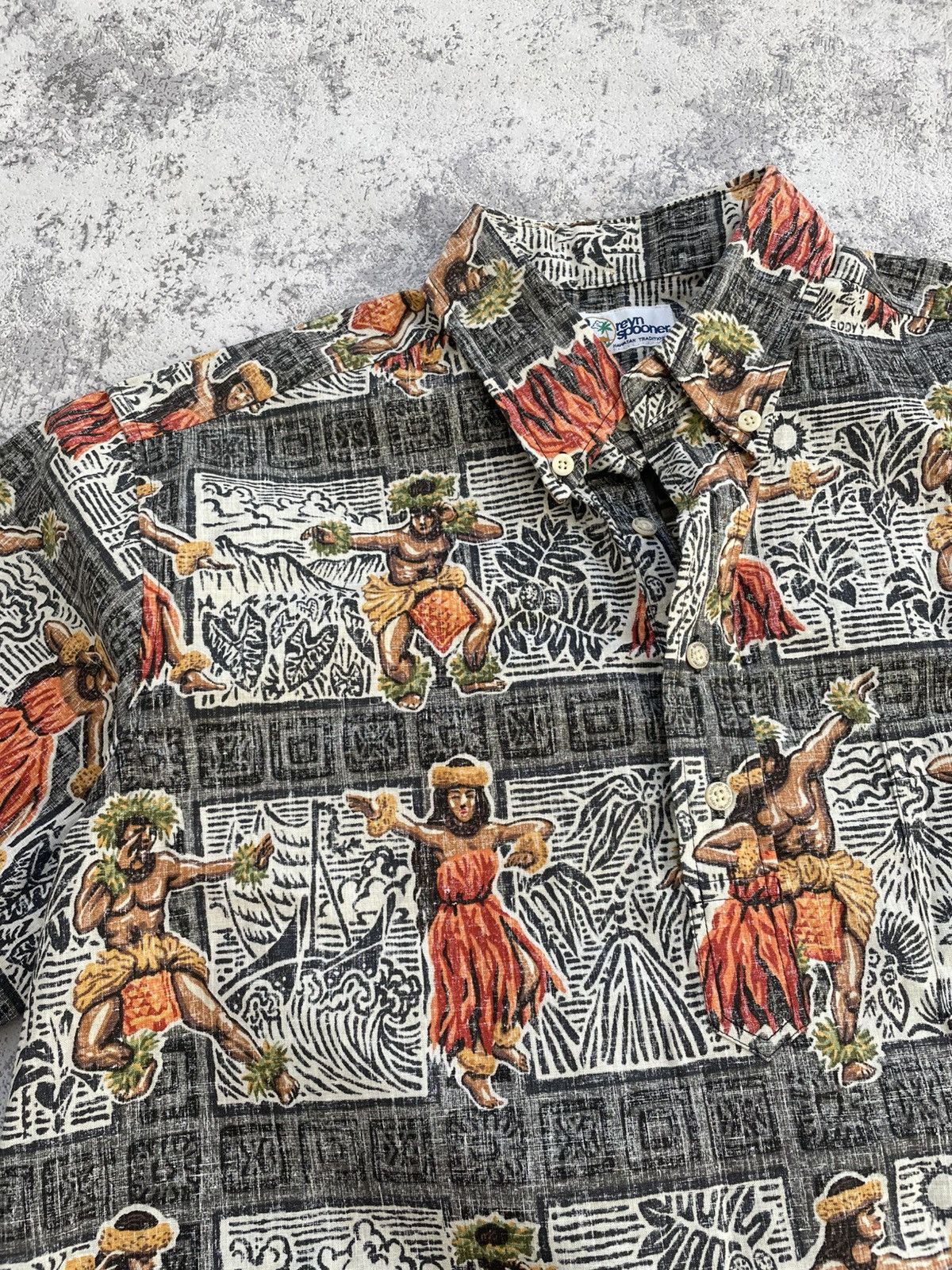 Reyn Spooner × Vintage Vintage 90s Reyn Spooner Hawaiian 🌺 Shirt Size US M / EU 48-50 / 2 - 4 Thumbnail