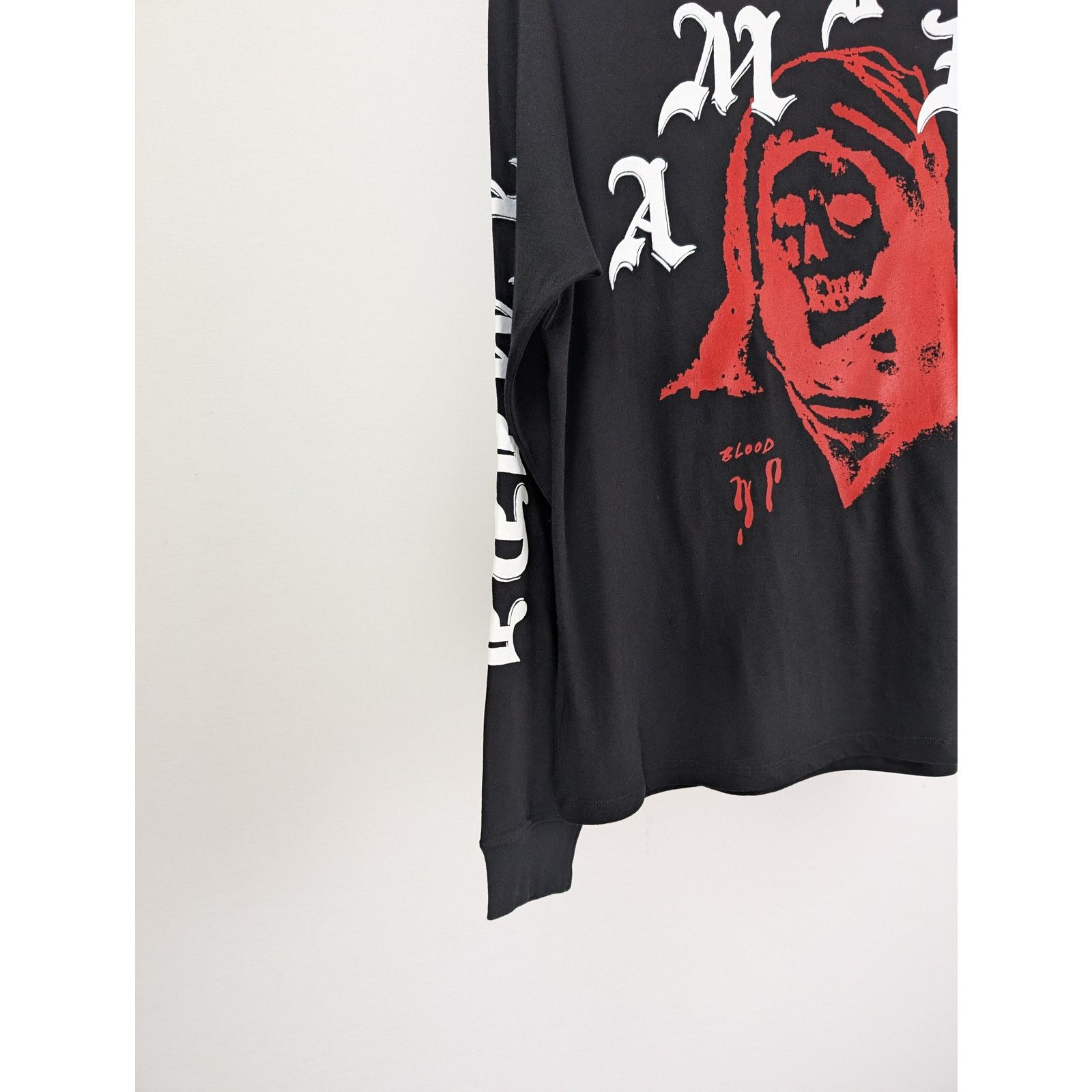 Amiri o1rshd1 Q:2 / Wes Lang Solar Kings Long Sleeve Tee T-Shirt Size US XL / EU 56 / 4 - 13 Thumbnail