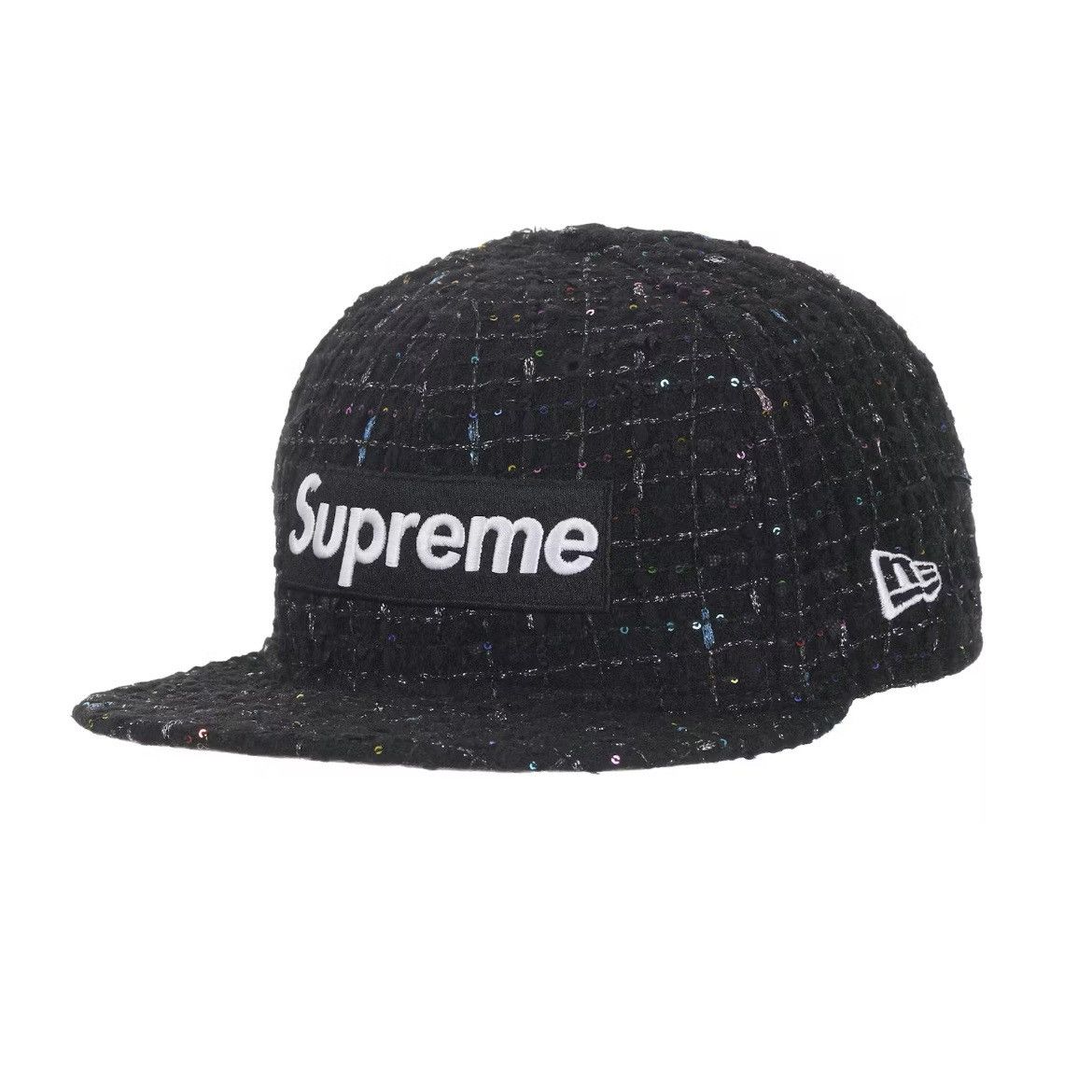 Supreme Supreme Bouclé Fitted Cap New Era Hat (7 3/8) Size ONE SIZE - 3 Thumbnail