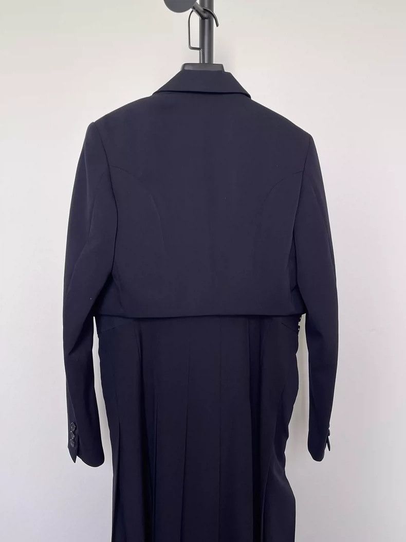 Comme des Garcons Comme Des Garcons Wool suit + pleated suspender skirt suit Size S / US 4 / IT 40 - 8 Thumbnail