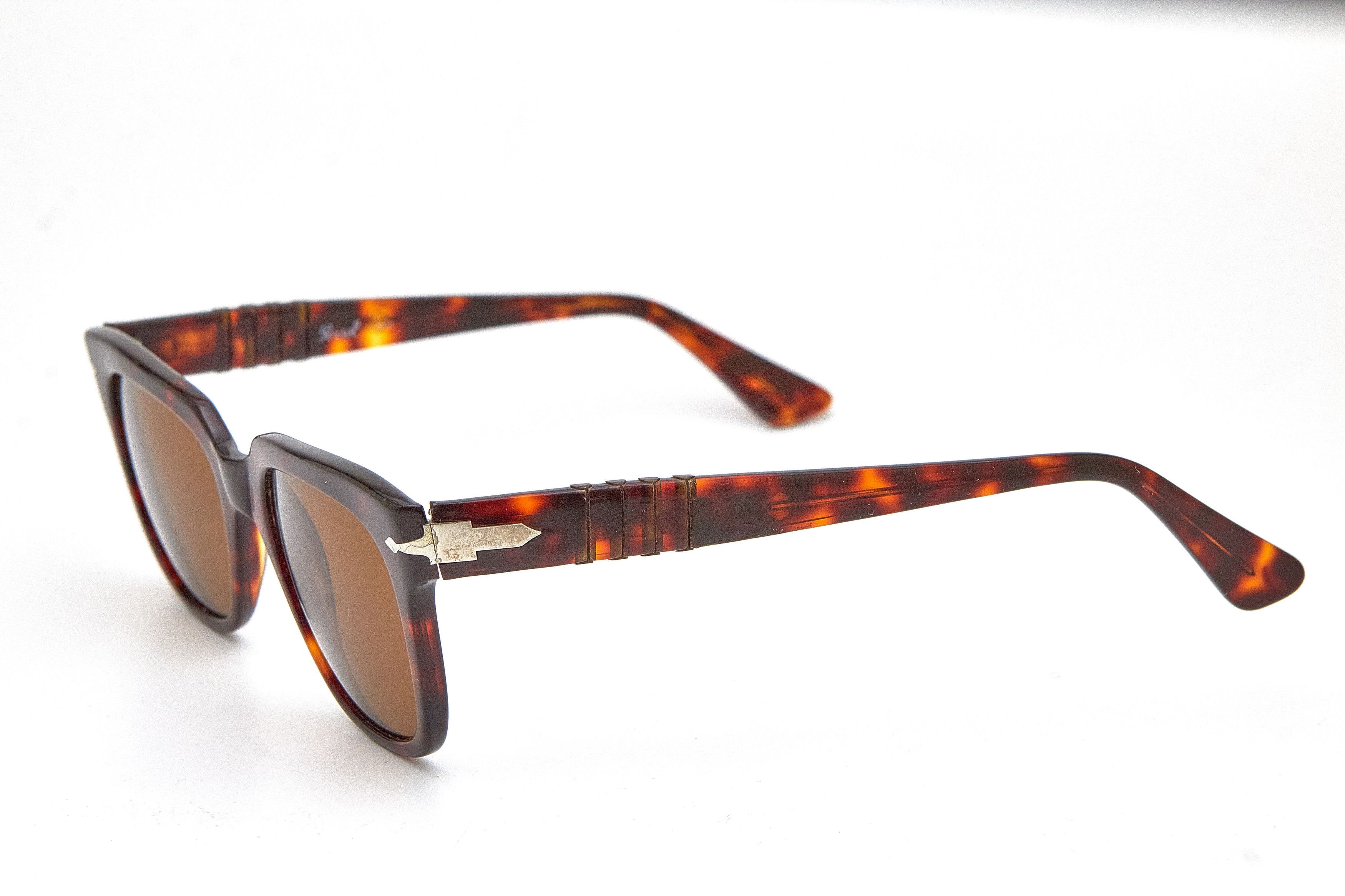 Persol PERSOL RATTI 803 chunky tortoise shell vintage 80s Hipsters Size ONE SIZE - 5 Thumbnail
