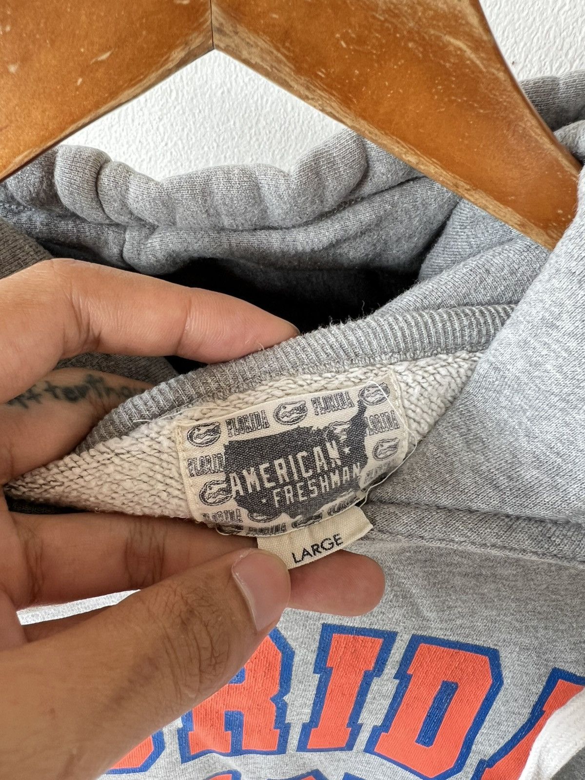 Vintage Vintage Afterhood Florida Gators Boxy Hoodie Size US M / EU 48-50 / 2 - 2 Thumbnail