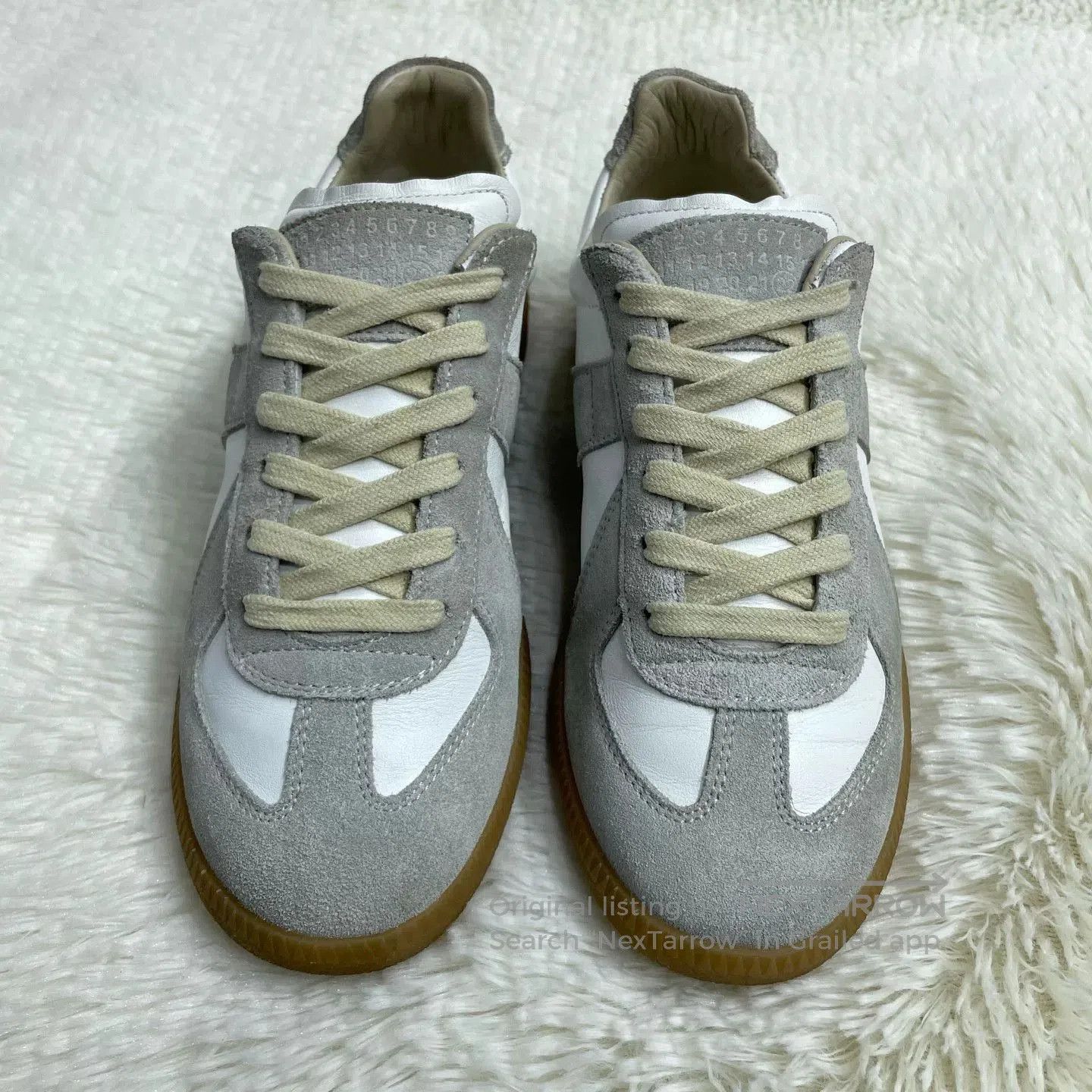 Maison Margiela Maison Margiela Replica Calfskin Women's Trainers. Size US 6 / IT 36 - 3 Thumbnail