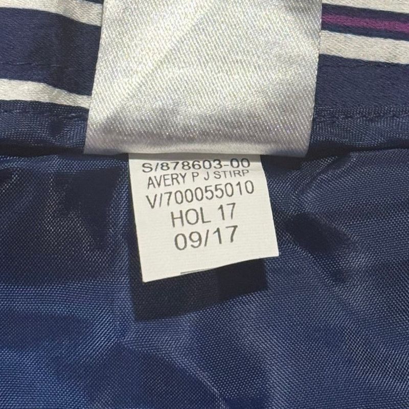 Banana Republic Banana Republic Avery Crop Pants Stripe Blue 16S Office Size 38" / US 16 / IT 52 - 5 Thumbnail