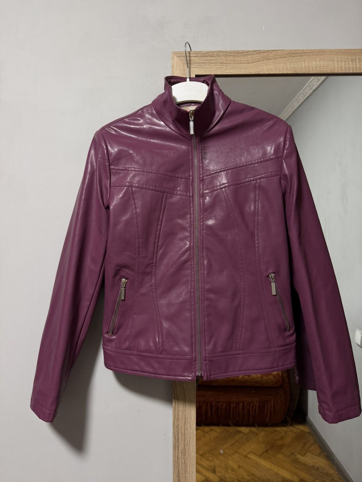 If Six Was Nine Vintage jacket leather 00’s small diesel bomber y2k Size S / US 4 / IT 40 - 4 Thumbnail