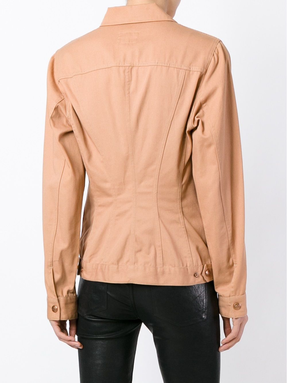 Jean Paul Gaultier Jean Paul Gaultier Cage Corset Cut Out 1989 Top Jacket Coat Size S / US 4 / IT 40 - 4 Thumbnail