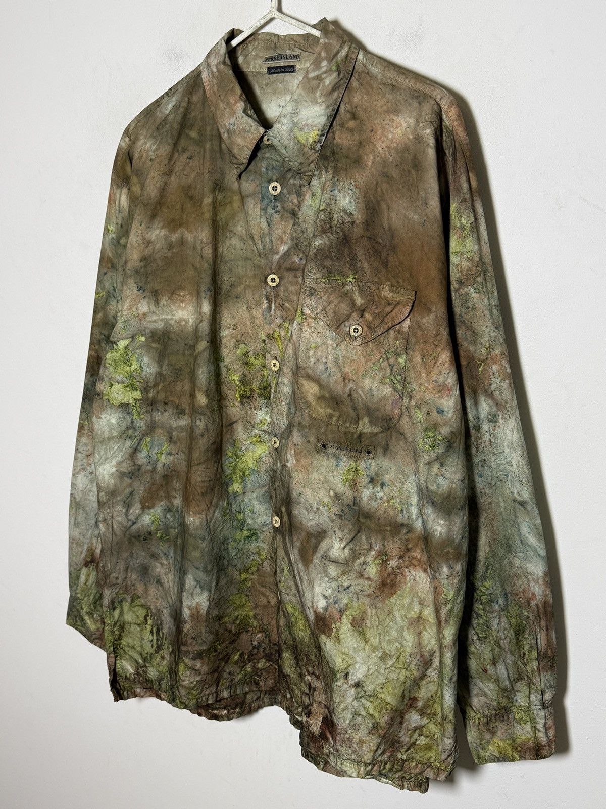 Stone Island Stone Island hand-dyed shirt Size US XL / EU 56 / 4 - 3 Thumbnail