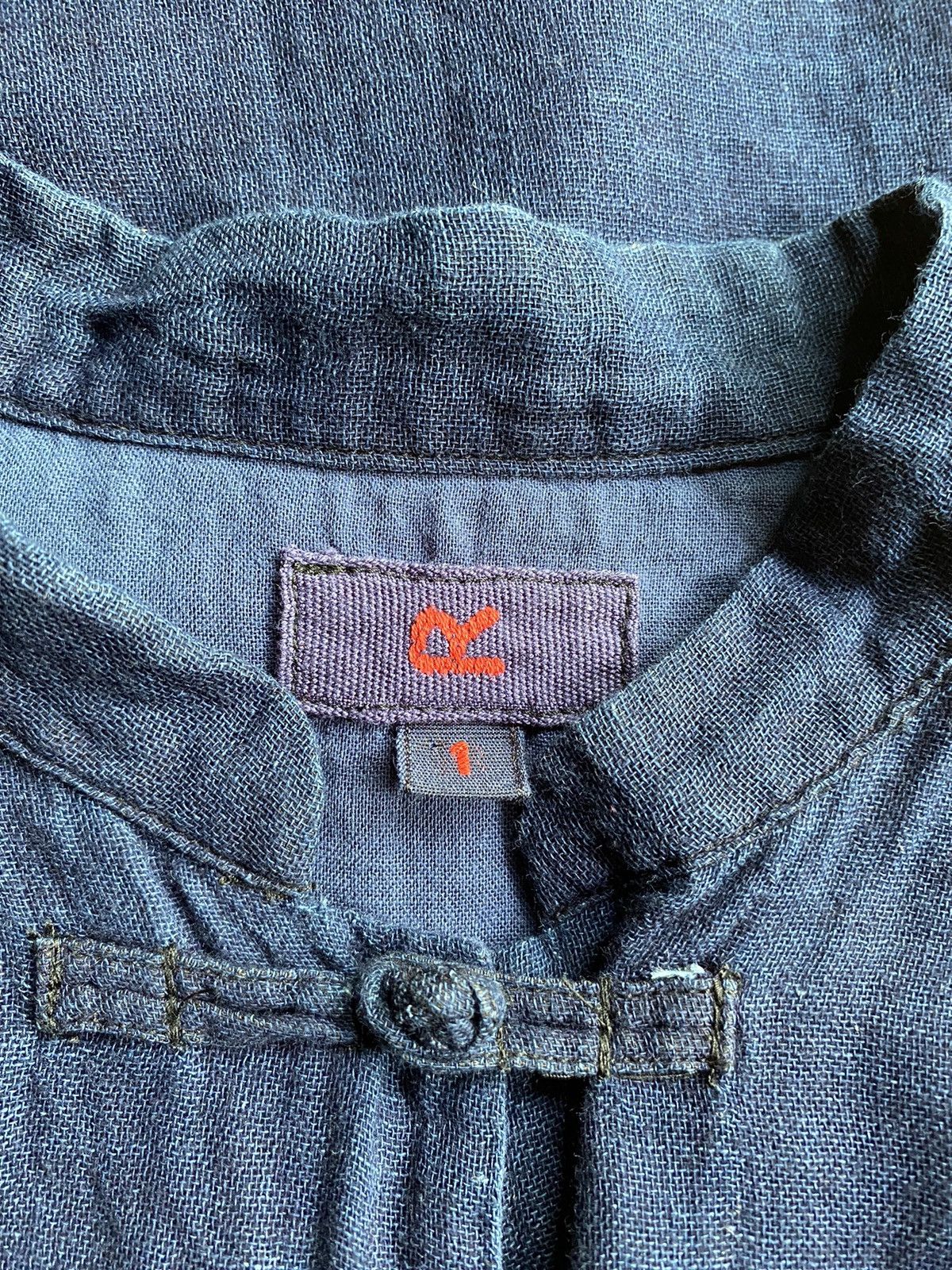 45rpm 45 rpm indigo mandarin shirt Size US S / EU 44-46 / 1 - 2 Thumbnail