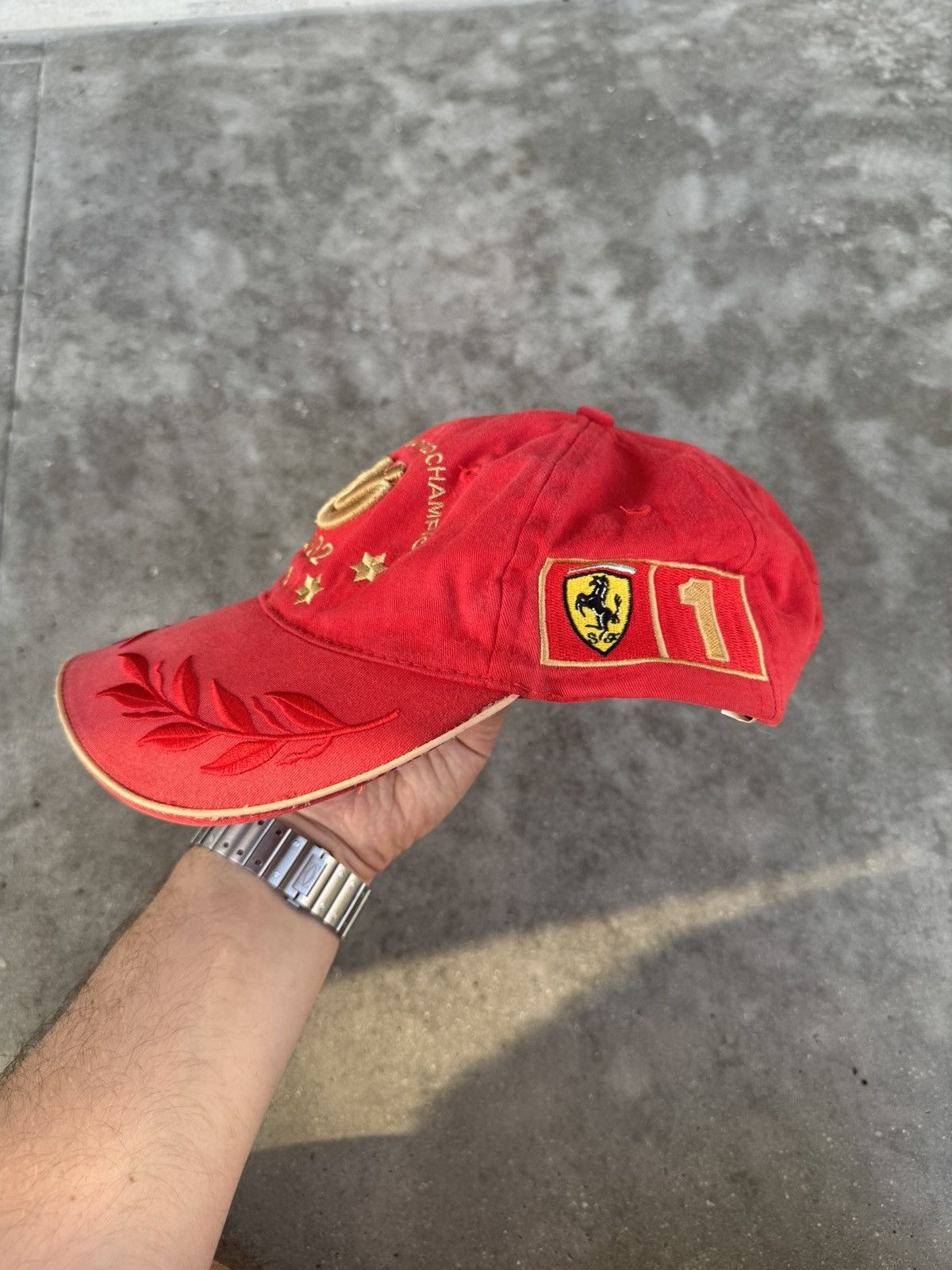 Ferrari × Formula 1 Ferrari F1 schumacher rare racing hat cap Size ONE SIZE - 3 Thumbnail
