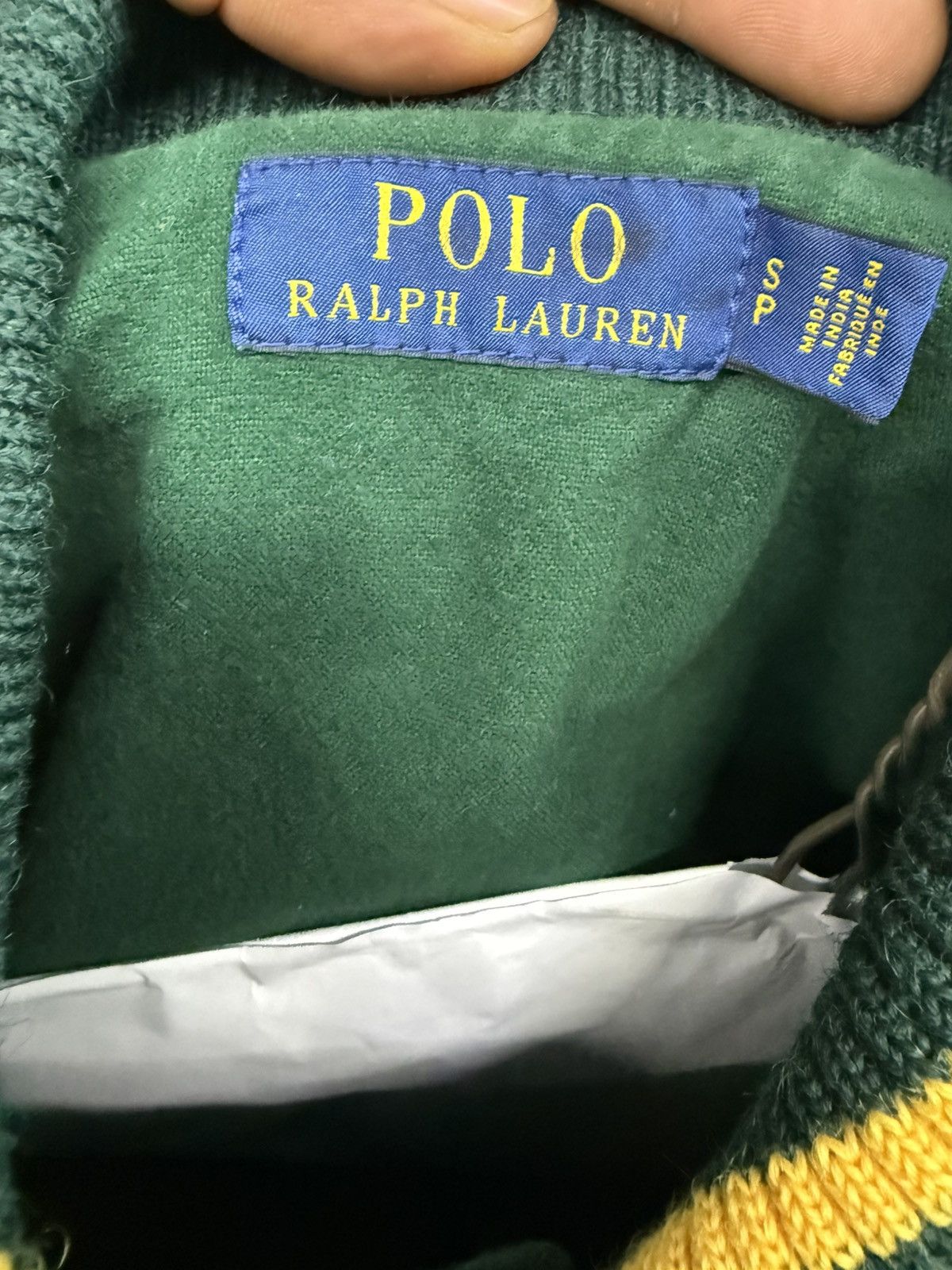 Polo Ralph Lauren Vintage Polo Ralph Lauren size small green bomber jacket Size US S / EU 44-46 / 1 - 4 Thumbnail