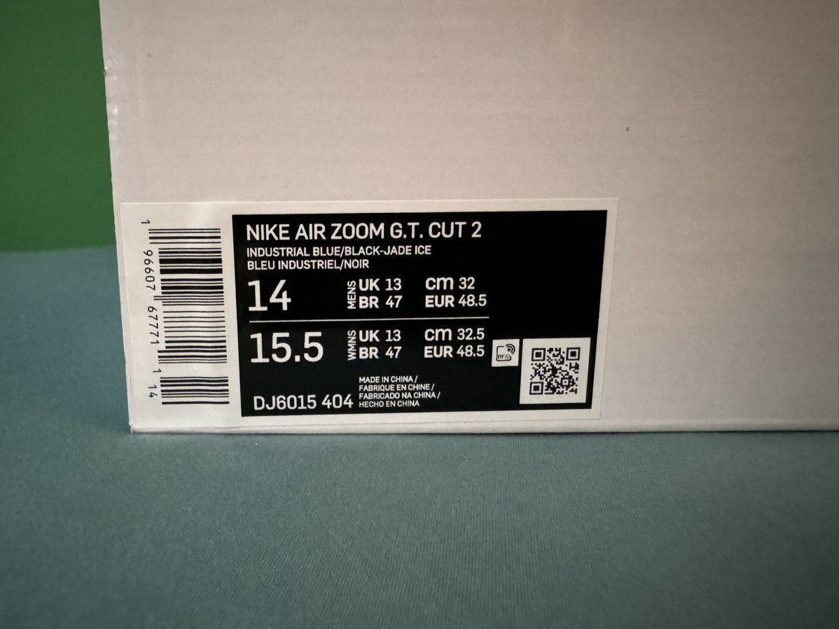 Nike Nike Air Zoom GT Cut 2 Industrial Blue 2023 Size US 14 / EU 47 - 6 Thumbnail
