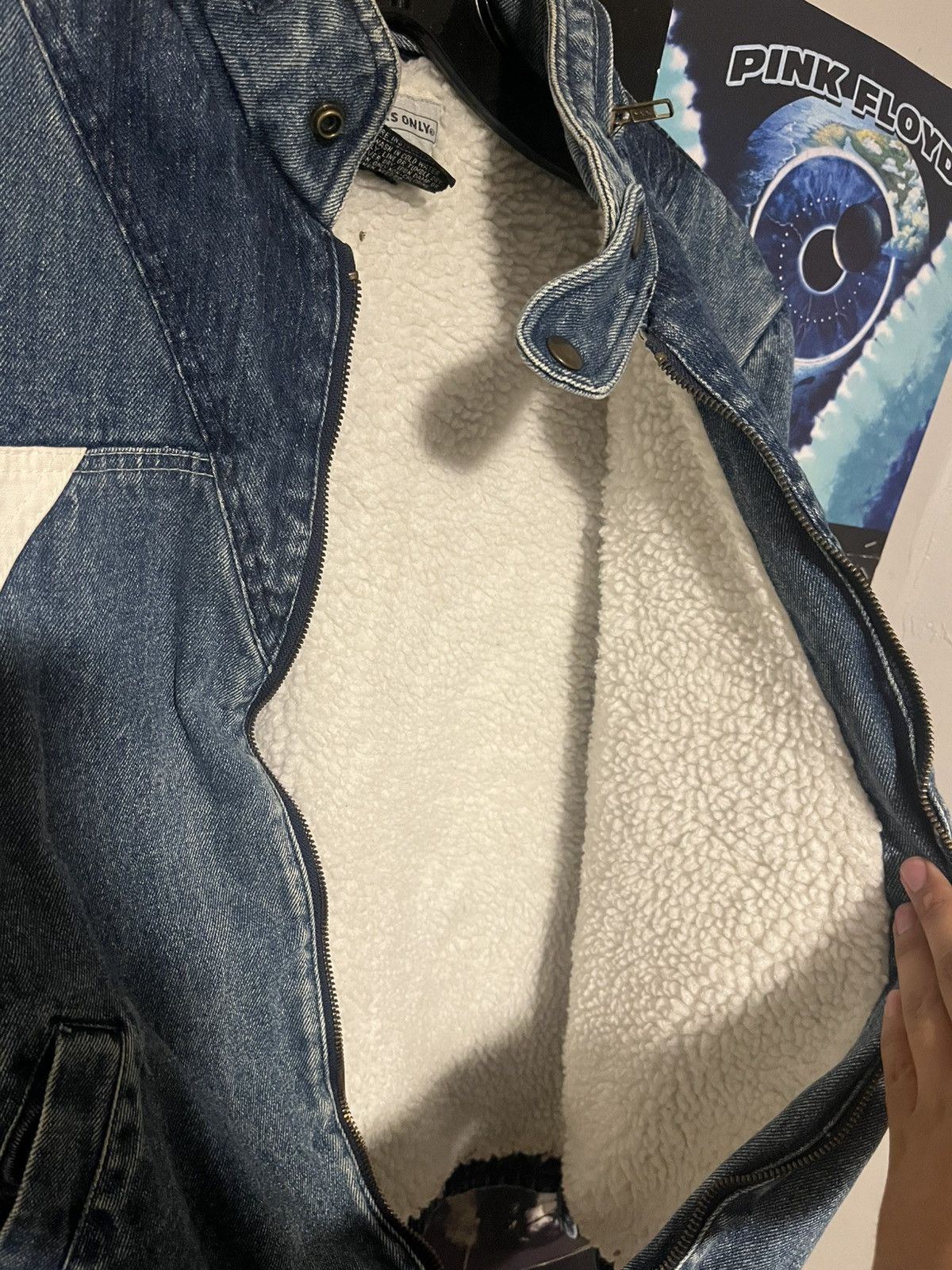 Members Only Vintage 80’s 90’s Members Only Heavy Sherpa Denim Jacket Size S / US 4 / IT 40 - 6 Thumbnail