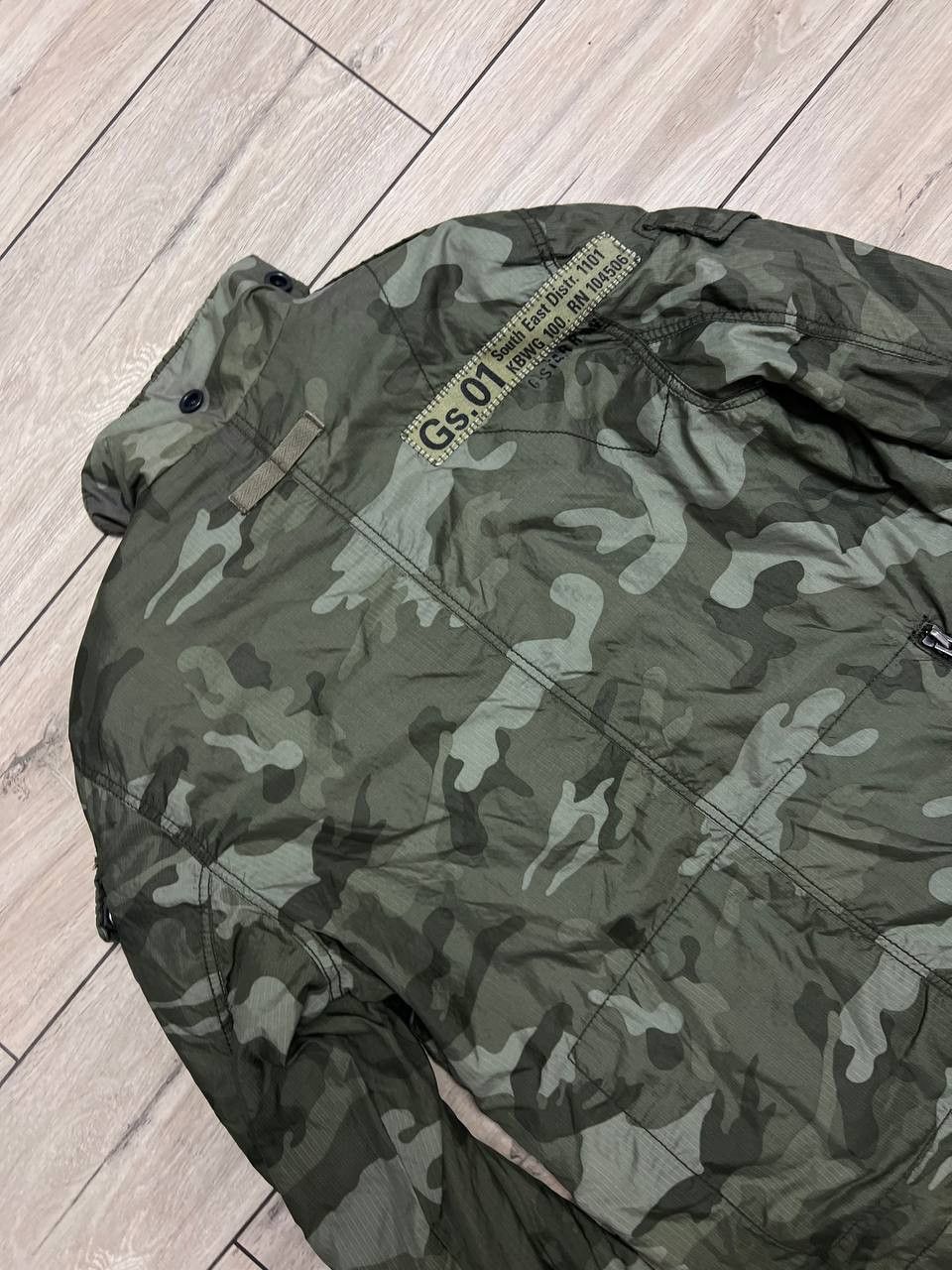 G-Star G-Star RAW Vintage Camo Military Khaki Insulated Jacket XL Size US XL / EU 56 / 4 - 3 Thumbnail
