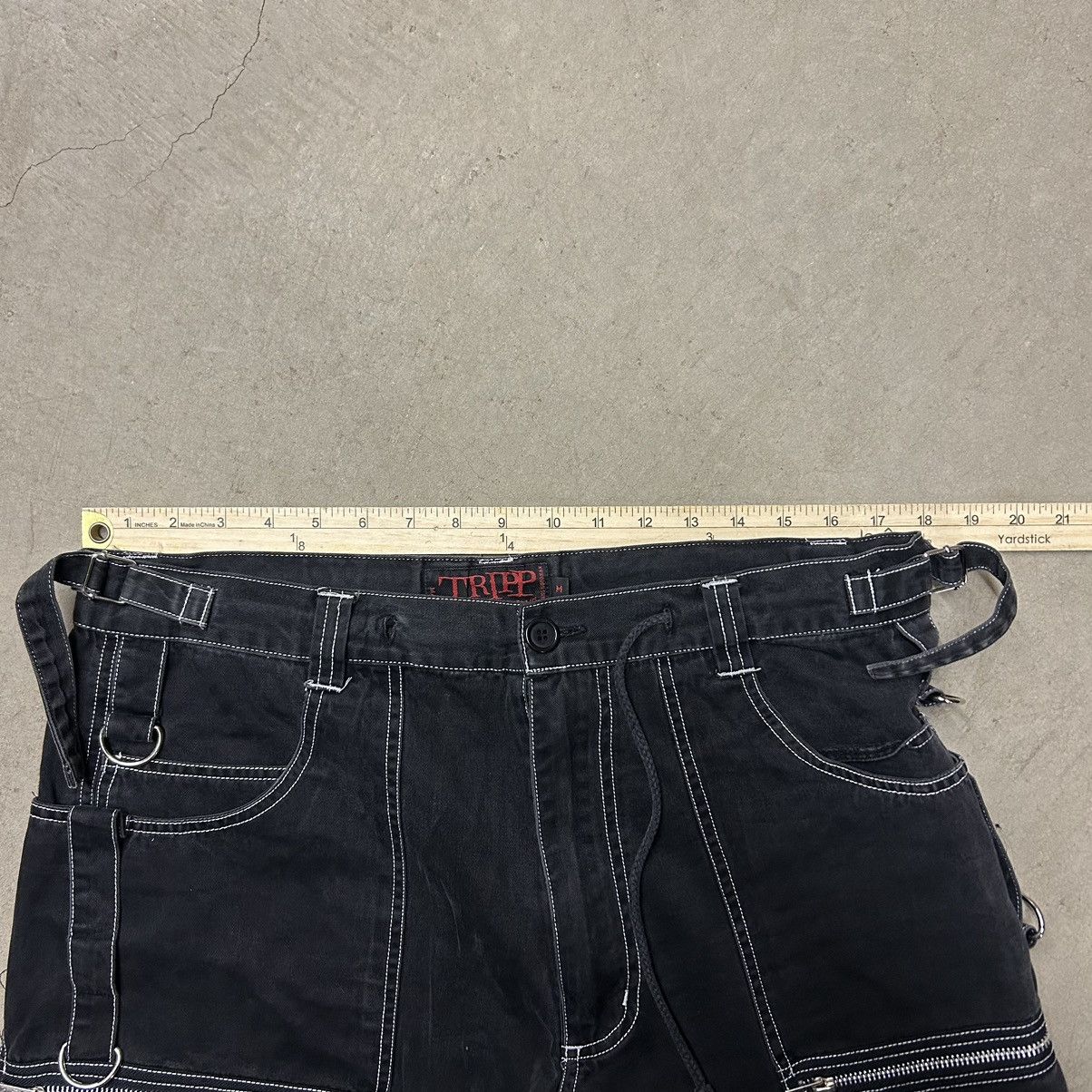 Tripp NYC × Vintage Tripp nyc wide leg pants size medium 36x30 Size US 36 / EU 52 - 5 Thumbnail