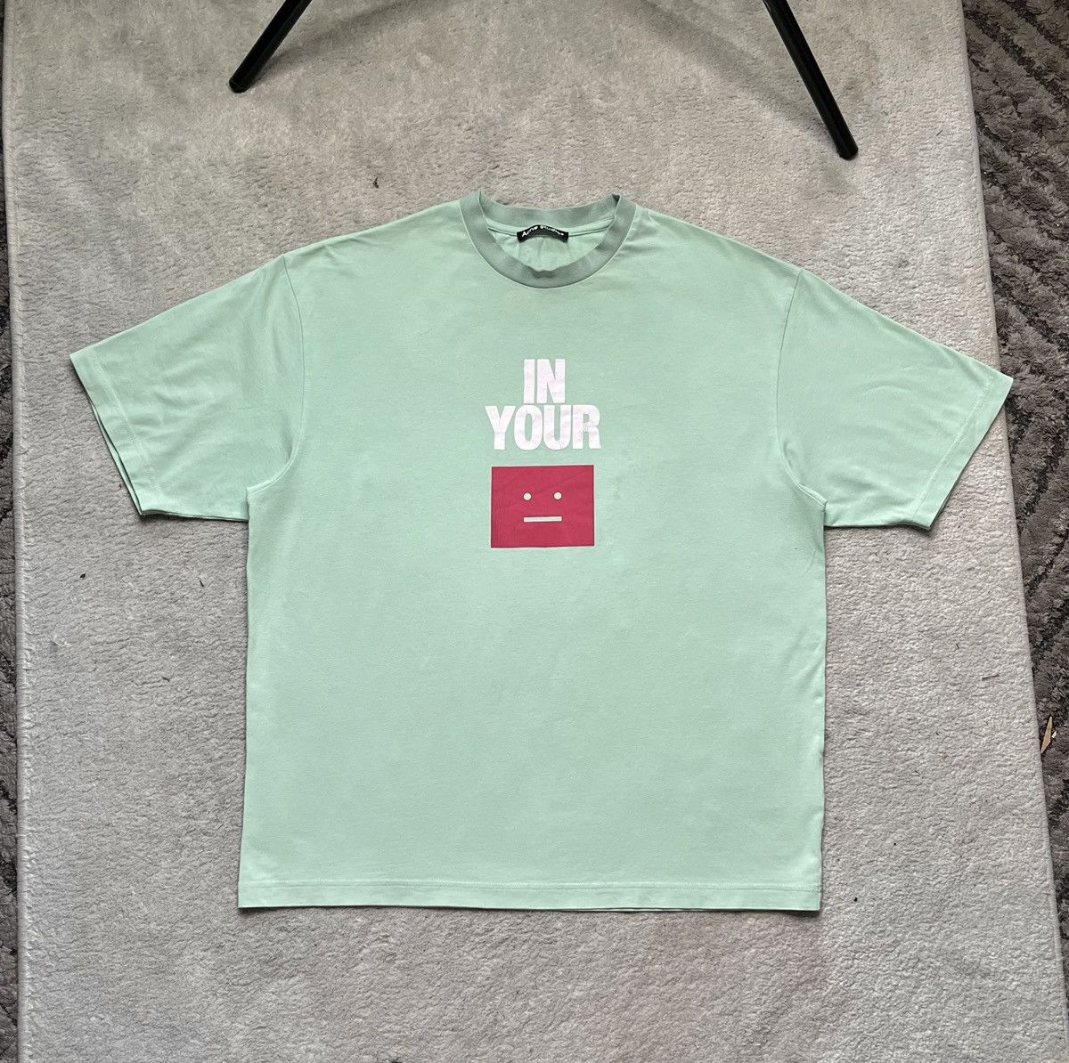 Acne Studios Vintage Mint Tshirt Tee Basic Acne Studios Logo Box Size US L / EU 52-54 / 3 - 1 Thumbnail