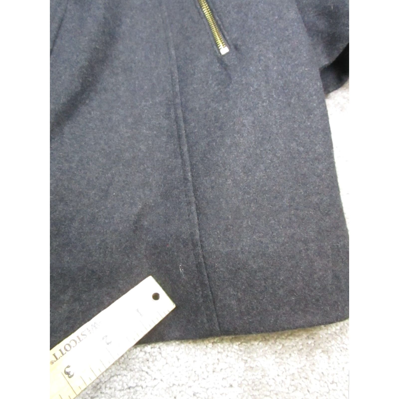 Michael Kors Michael Kors Coat Womens 20W Gray Wool Blend Full Zip Overcoat Long Sleeve Zip Winter Regular Mens Womens? Size 3XL / US 20-22 - 4 Thumbnail