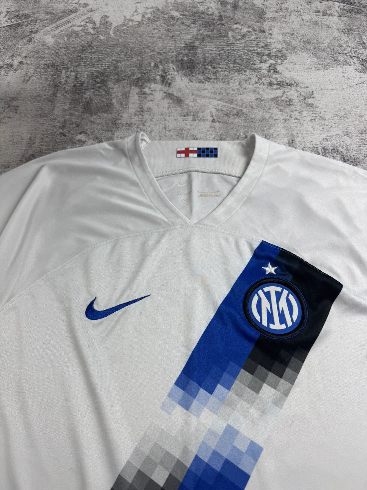 Nike Inter Milan 2023 2024 Nike White Soccer Football Men’s XL Away Men Shirt Jersey Size US XL / EU 56 / 4 - 7 Thumbnail