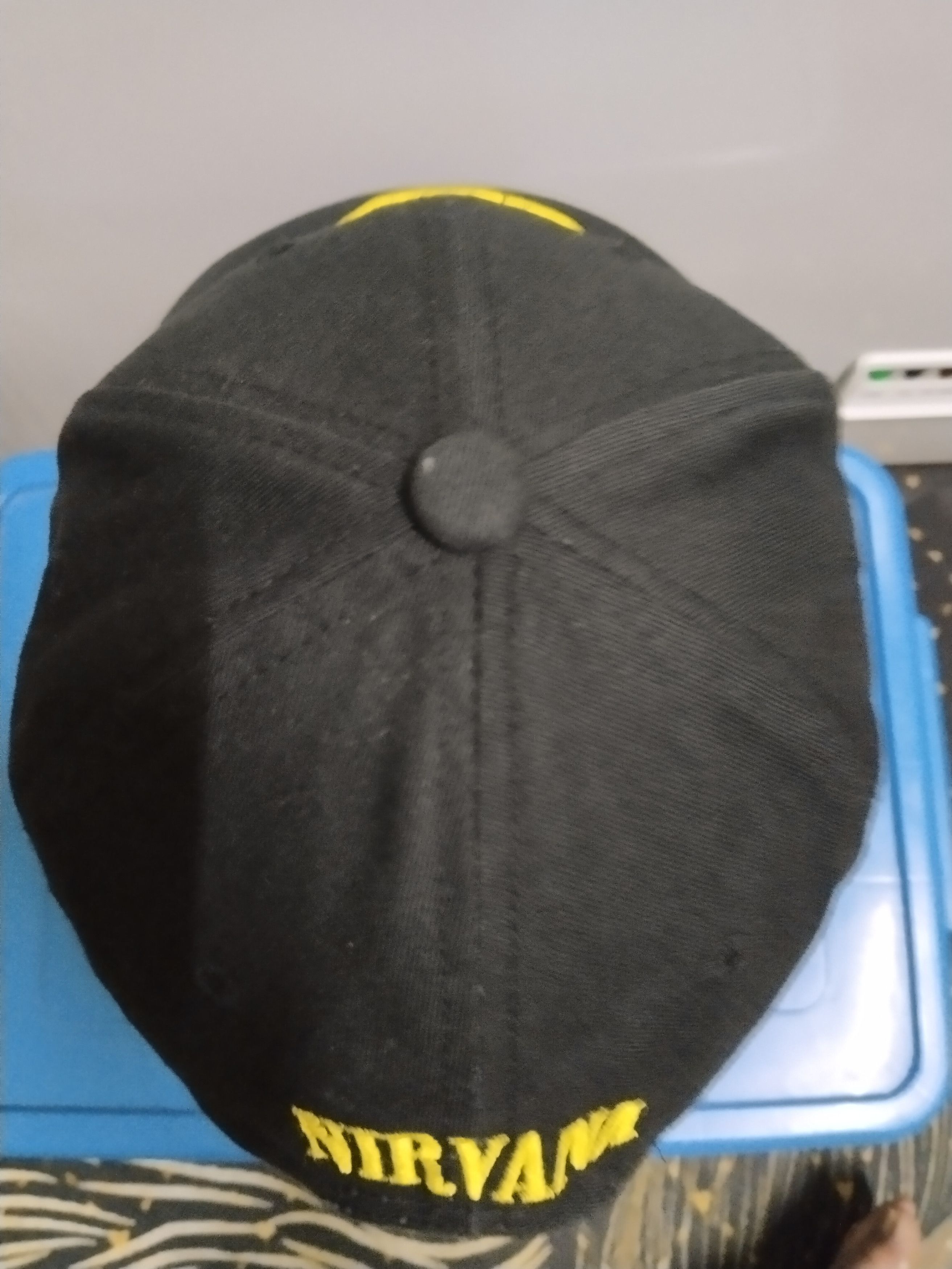 Band Tees BIG EMBROIDERY NIRVANA CAP ADJUSTABLE SNAPBACK Size ONE SIZE - 5 Thumbnail