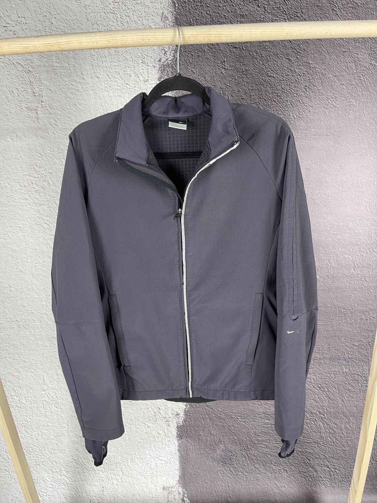 Nike Nike vintage y2k violet blue running jacket track top Size M / US 6-8 / IT 42-44 - 2 Thumbnail