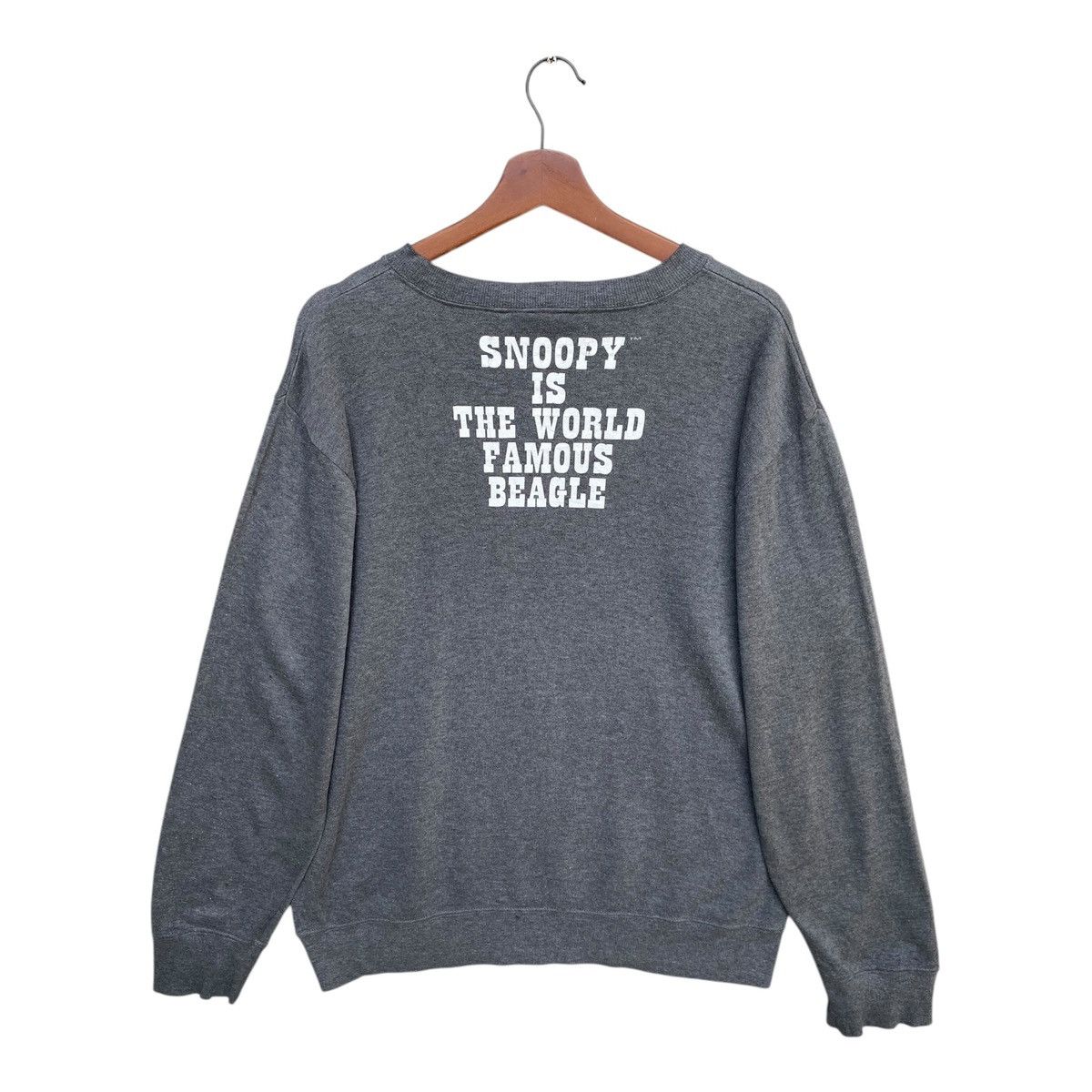 Peanuts Vintage Snoopy Astronaut Sweatshirt Peanuts Jumper Size L Size US L / EU 52-54 / 3 - 6 Thumbnail