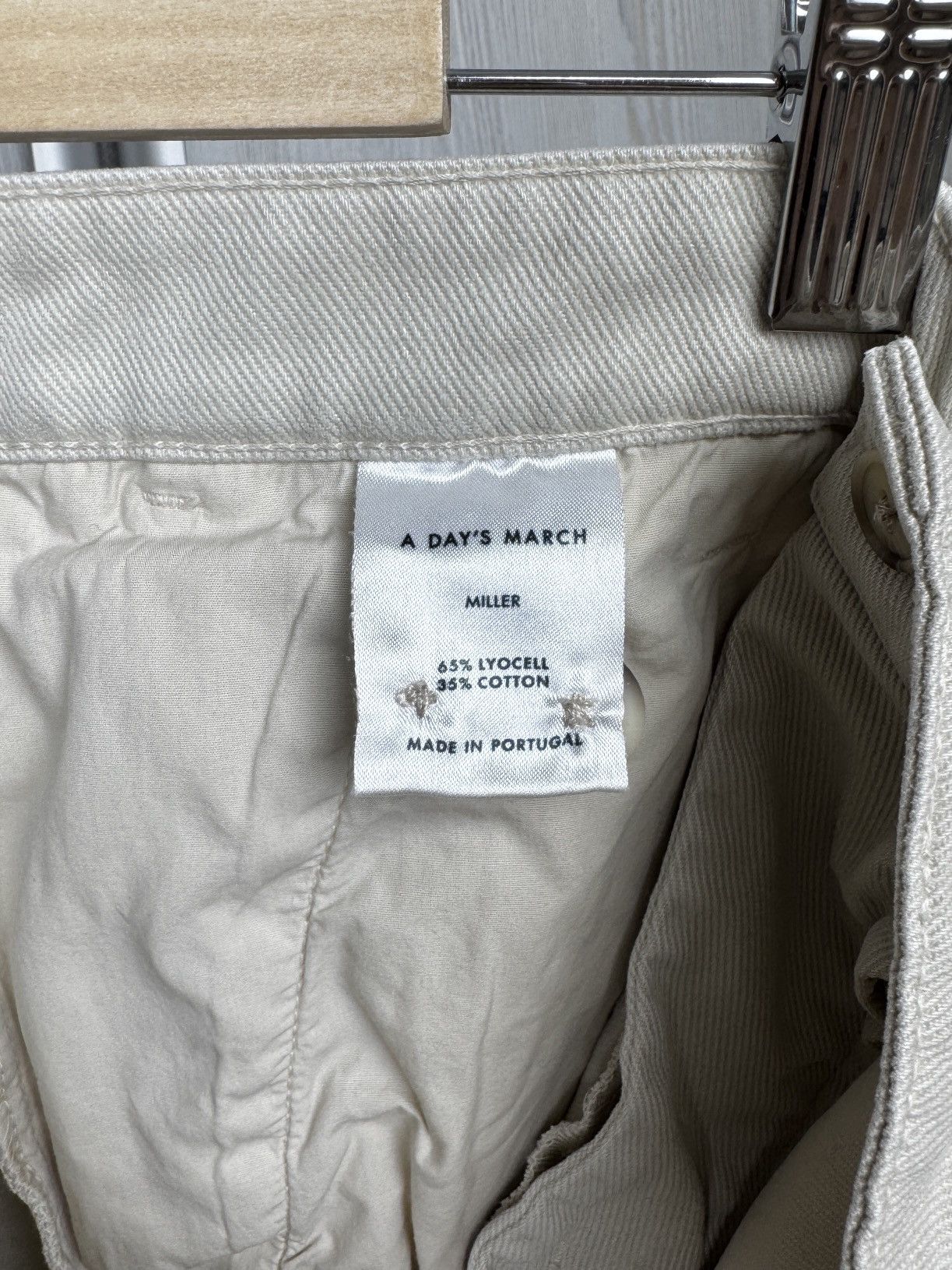 A Day's March A Day’s march Miller beige lyocell cotton designer pants 50 Size US 34 / EU 50 - 9 Thumbnail