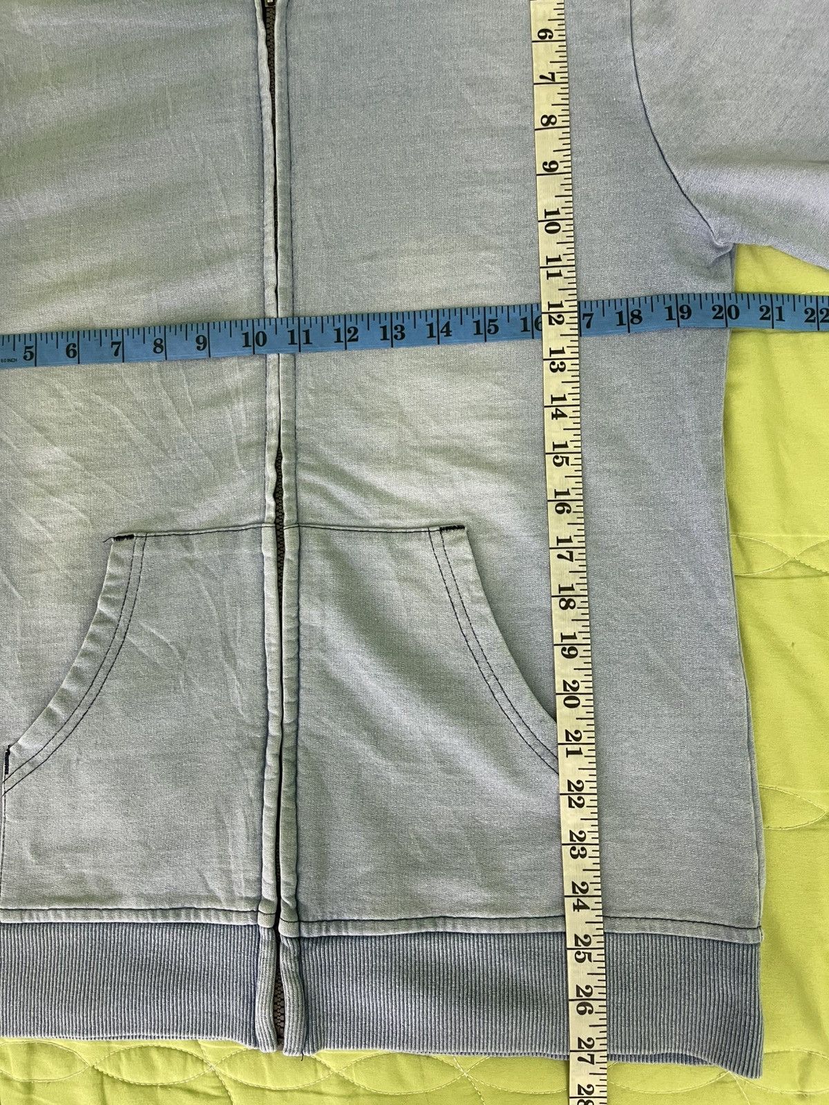 In The Attic Vintage In The Attic Zip Hoodie White Stripes Size US L / EU 52-54 / 3 - 12 Thumbnail