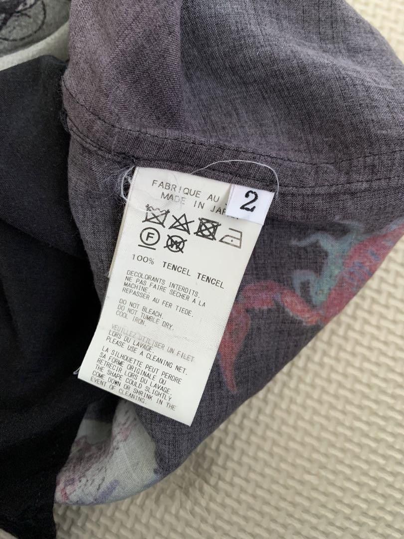 Yohji Yamamoto Black Scandal 19aw collection 嫌われて醜悪中年 long shirts Size US M / EU 48-50 / 2 - 2 Thumbnail