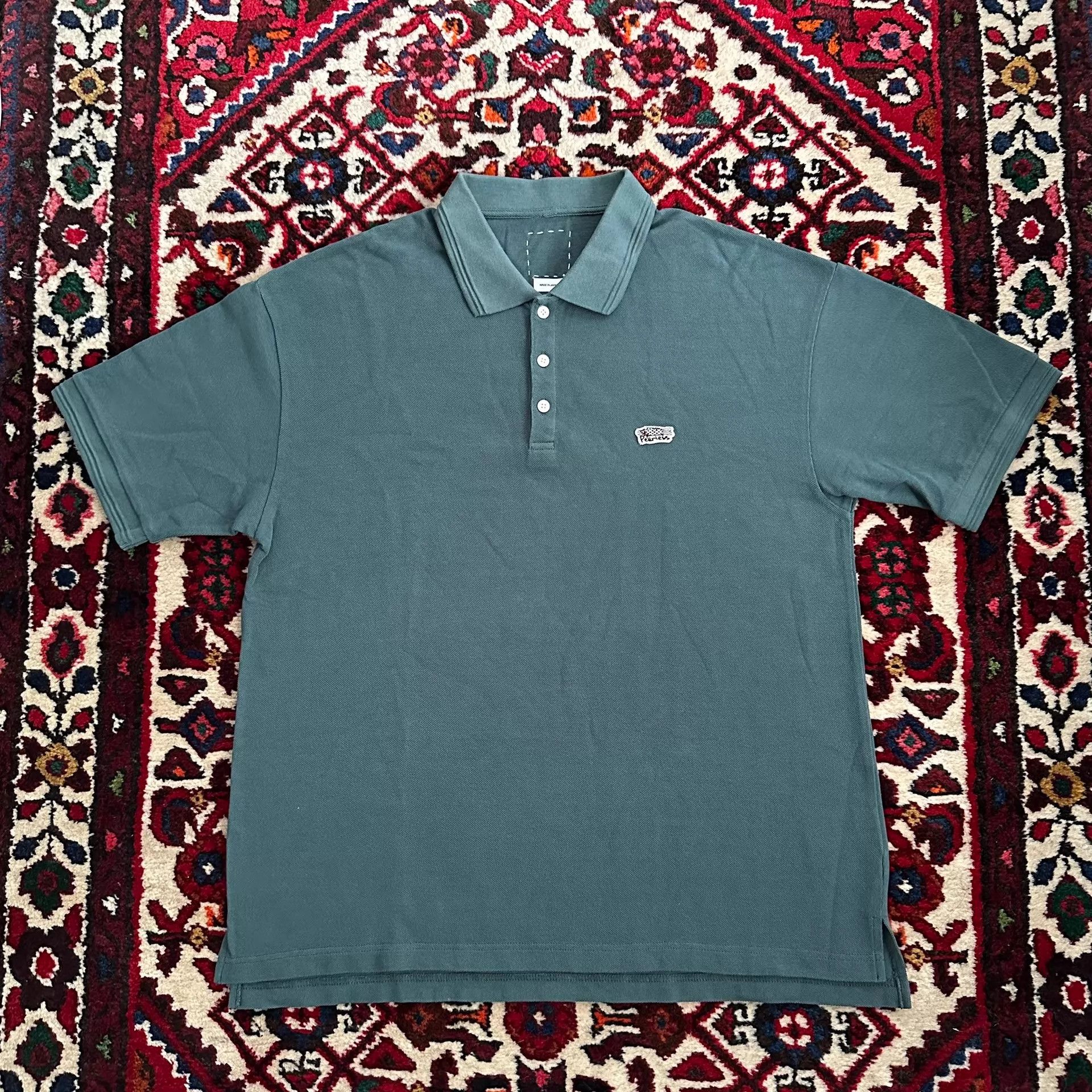Visvim VISVIM 23ss JUMBO WELLER S/S Polo Shirt 3 Near Mint Size US L / EU 52-54 / 3 - 1 Thumbnail