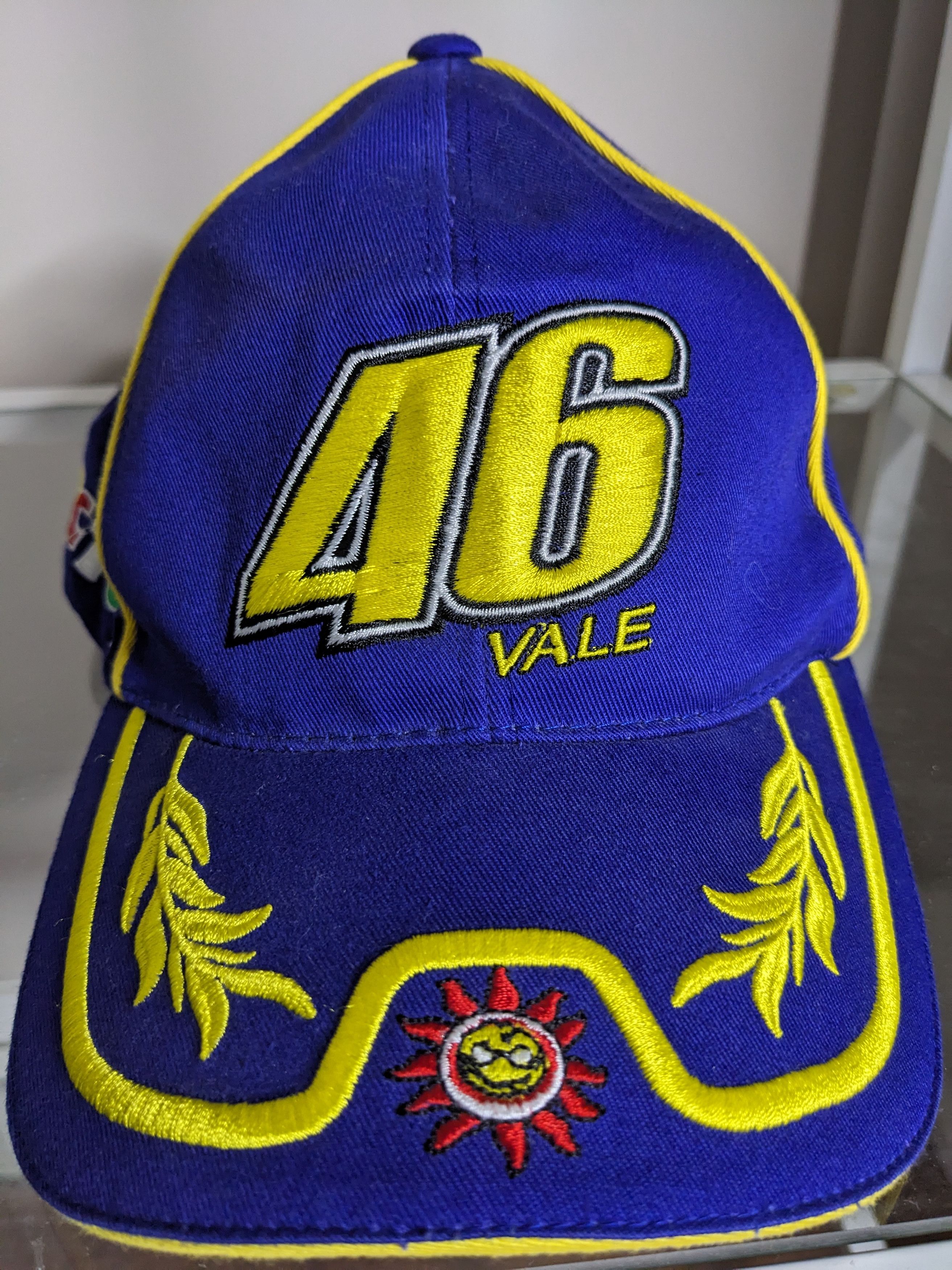 Other Valentino Rossi Sun and Moon Racing Cap The Doctor Hat Retro Size ONE SIZE - 1 Thumbnail