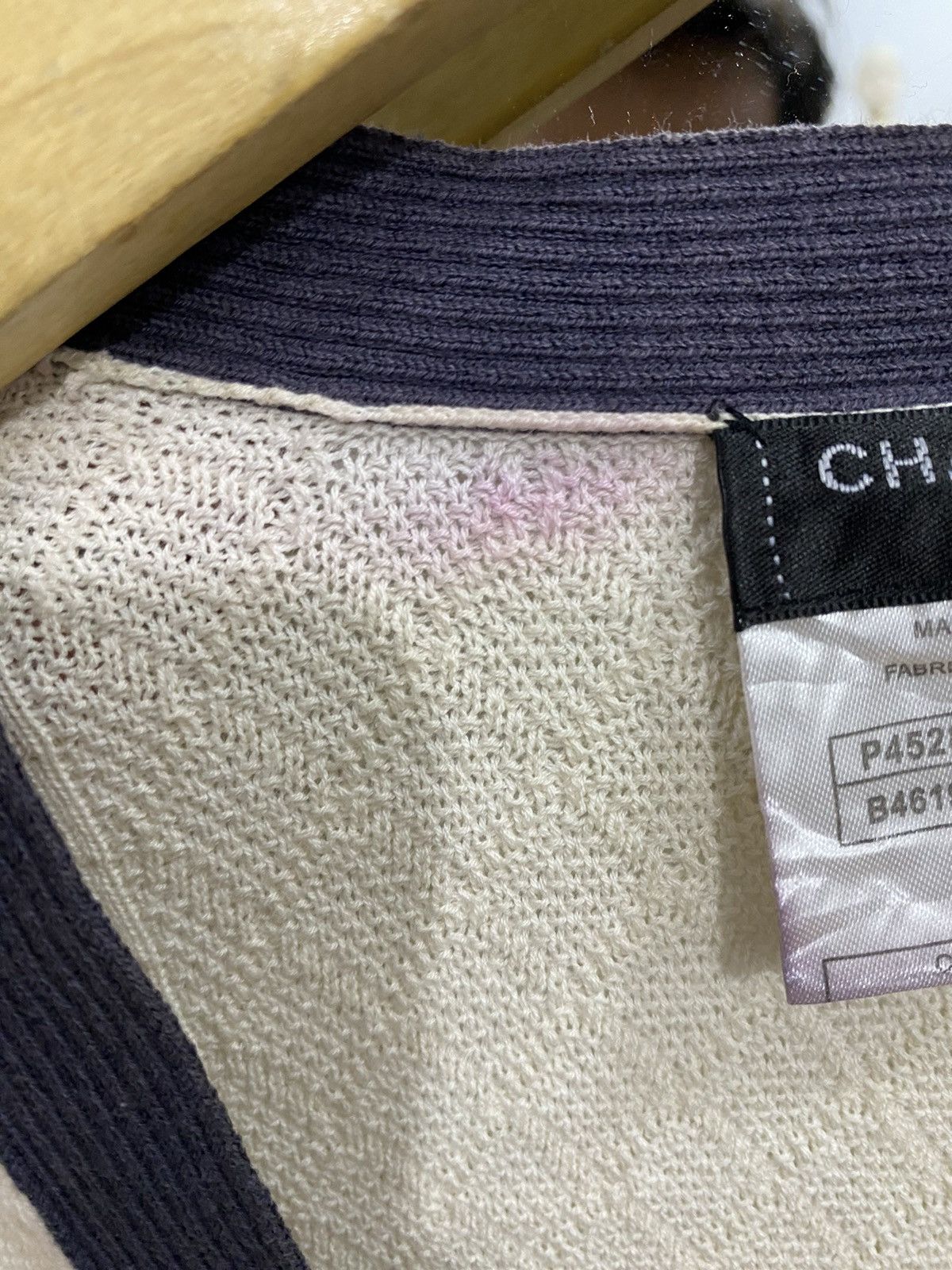 Chanel Chanel Bicolor Knit Cardigan Size XS / US 0-2 / IT 36-38 - 7 Thumbnail