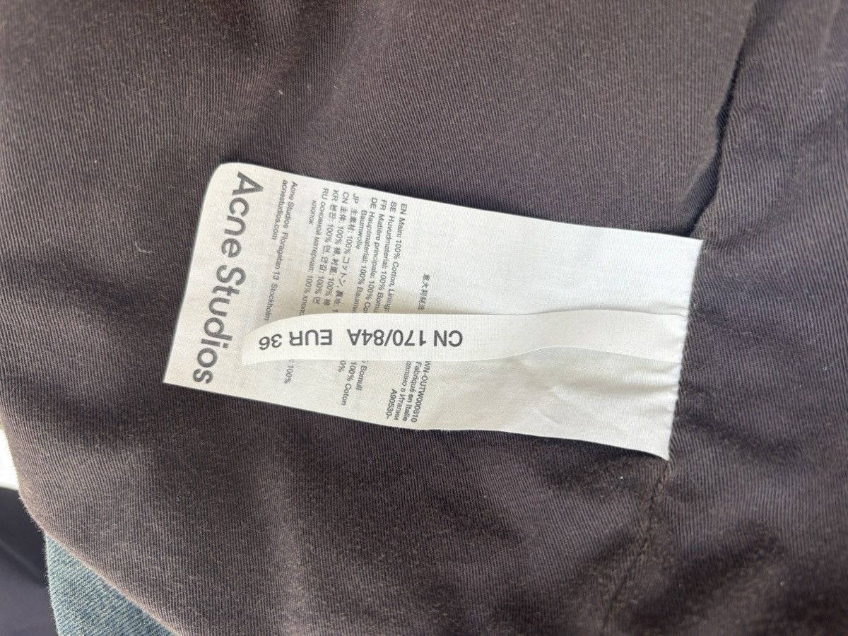 Acne Studios Acne Studios Distressed Denim Jacket Size XS / US 0-2 / IT 36-38 - 8 Thumbnail