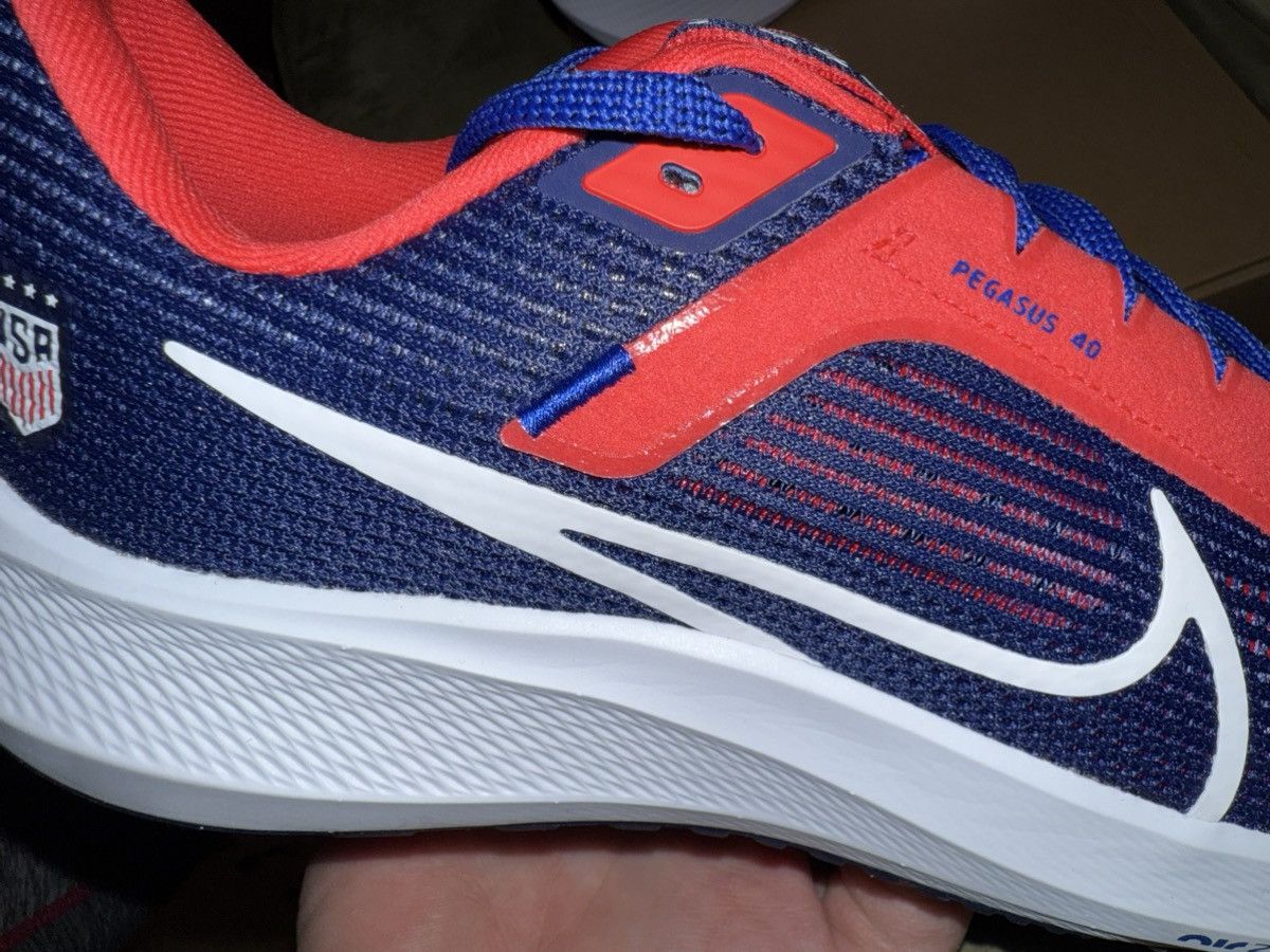 Nike Nike Air Zoom Pegasus 40 “USA USWNT” NEW w/ BOX! size 9 mens Size US 9 / EU 42 - 15 Thumbnail