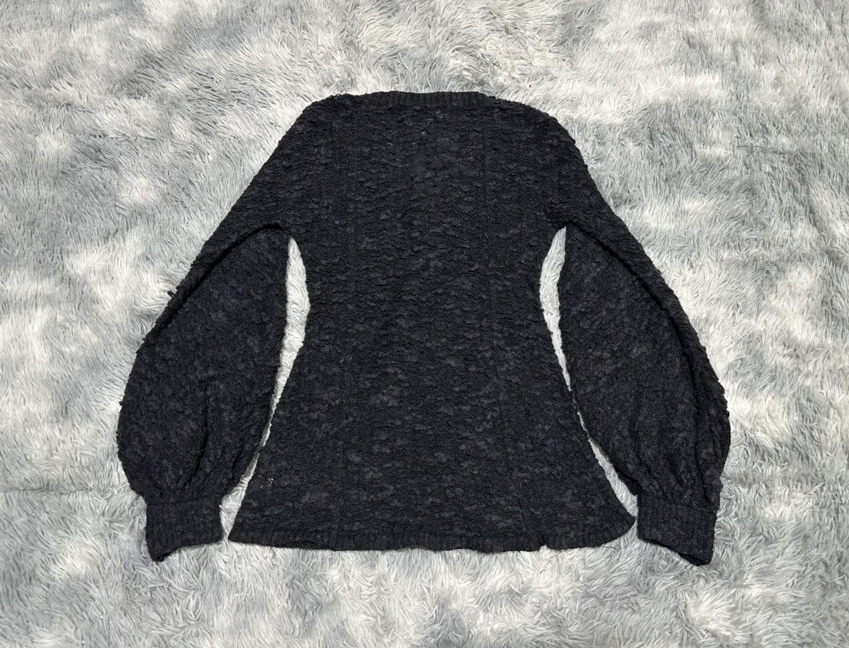 Other 🔥Archived 80s Vintage Chloe Mesh Knit Sweater Puff Sleeve Size US L / EU 52-54 / 3 - 12 Thumbnail