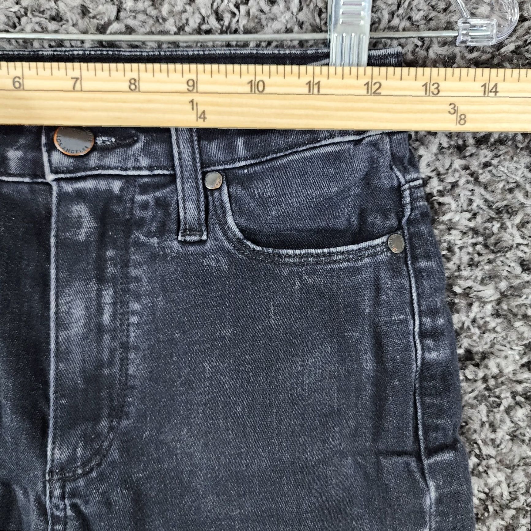 Paige Paige Margot Jeans Womens Cutoff Ankle Black Size 25 Womens Size 42" / US 20 - 4 Thumbnail