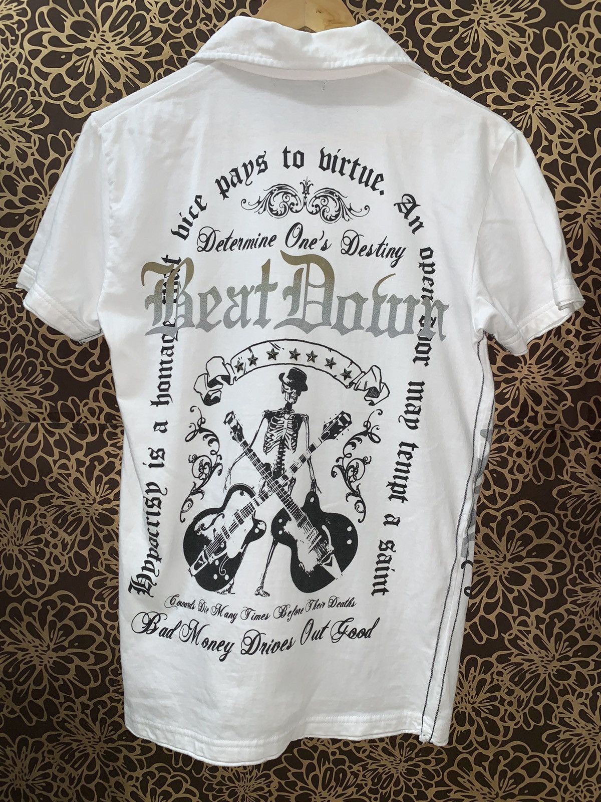 Other BULLET NOISE SKULLS DESIGN VERY RARE Size US L / EU 52-54 / 3 - 10 Thumbnail
