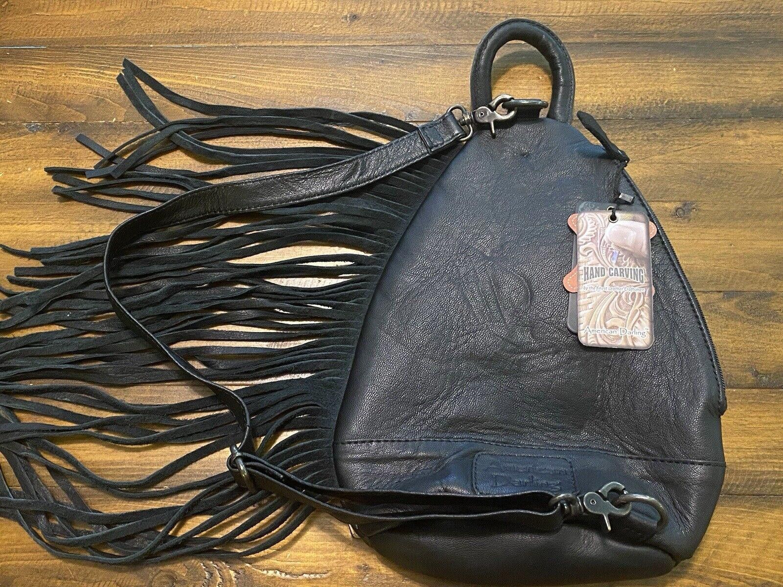 Designer AD American Darling ADBG1125A Sling Hand Tooled Leather Size ONE SIZE - 6 Thumbnail
