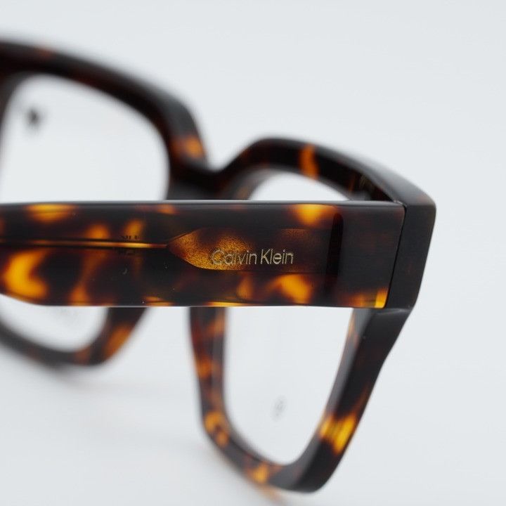 Calvin Klein Calvin Klein CK24526 235 Eyeglasses Havana 52mm Square Frame Size ONE SIZE - 8 Thumbnail